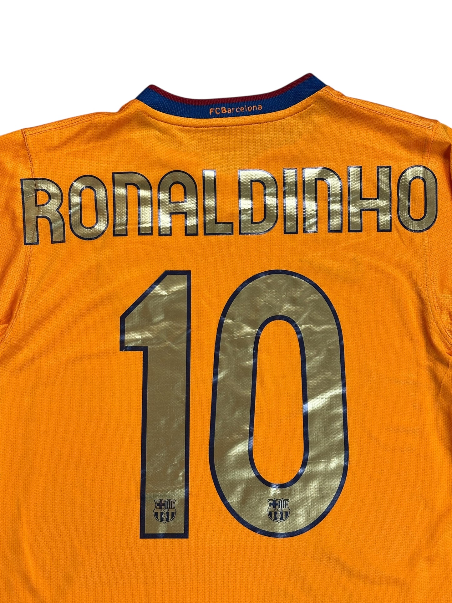 Barcelona 2006/07 Ronaldinho Away Jersey