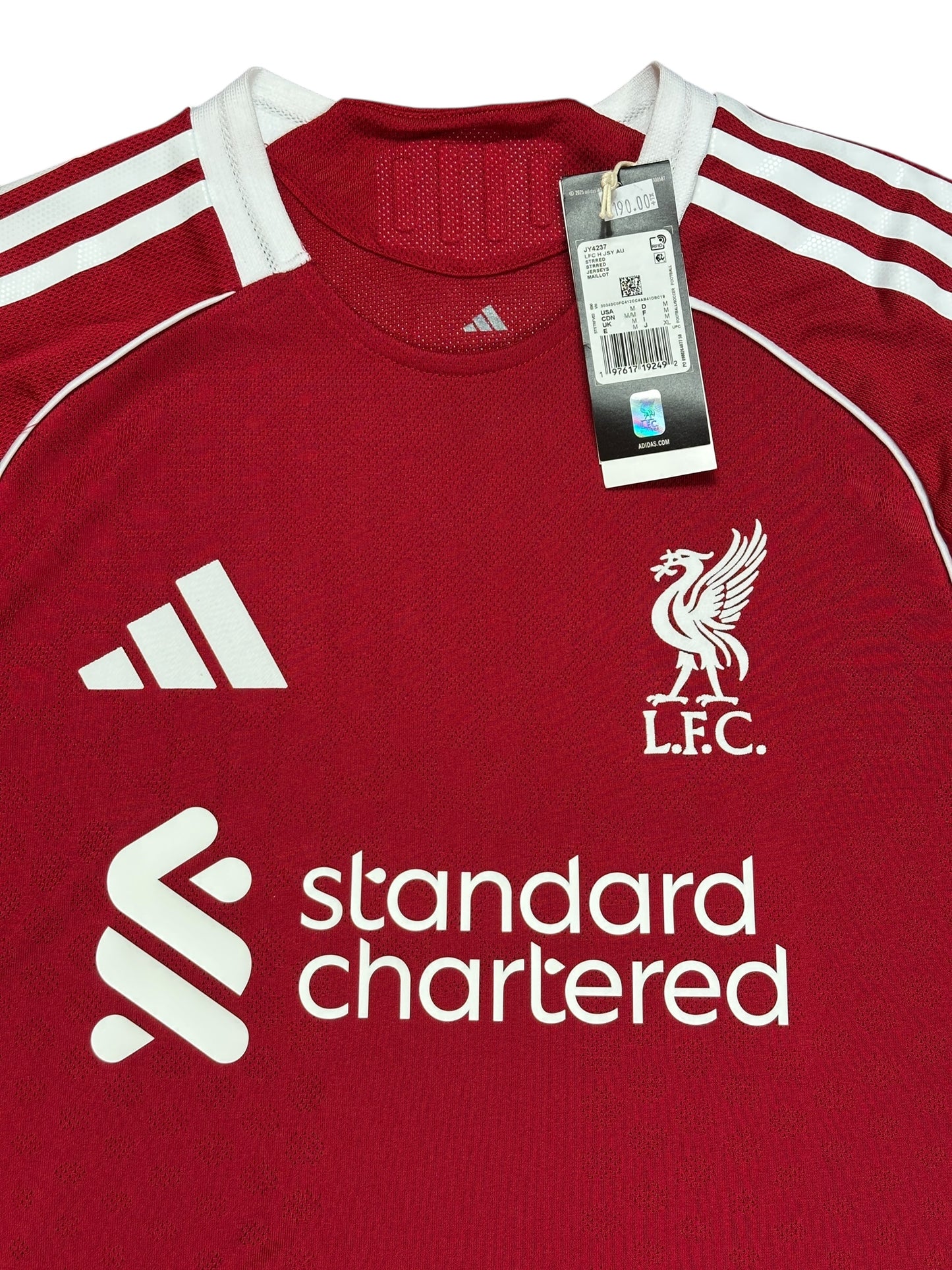 Liverpool 2025/26 Isak Player Version Home Jersey