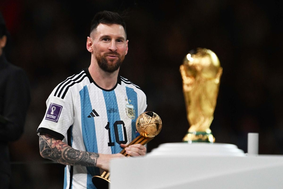 Argentina 2022 Messi Home Jersey
