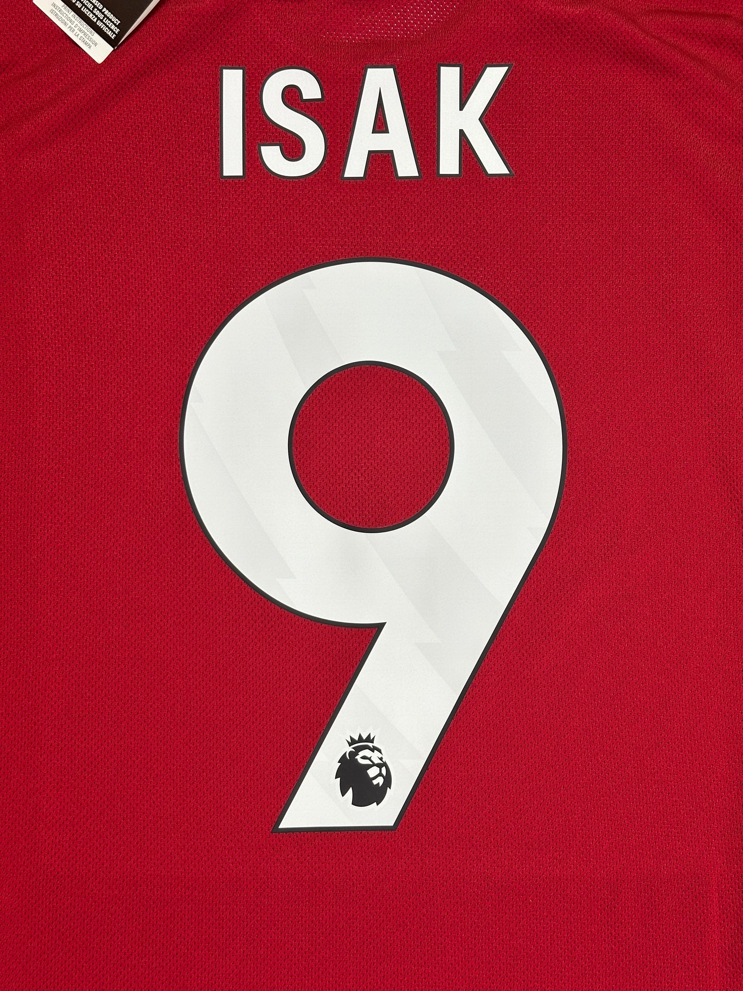 Liverpool 2025/26 Isak Player Version Home Jersey