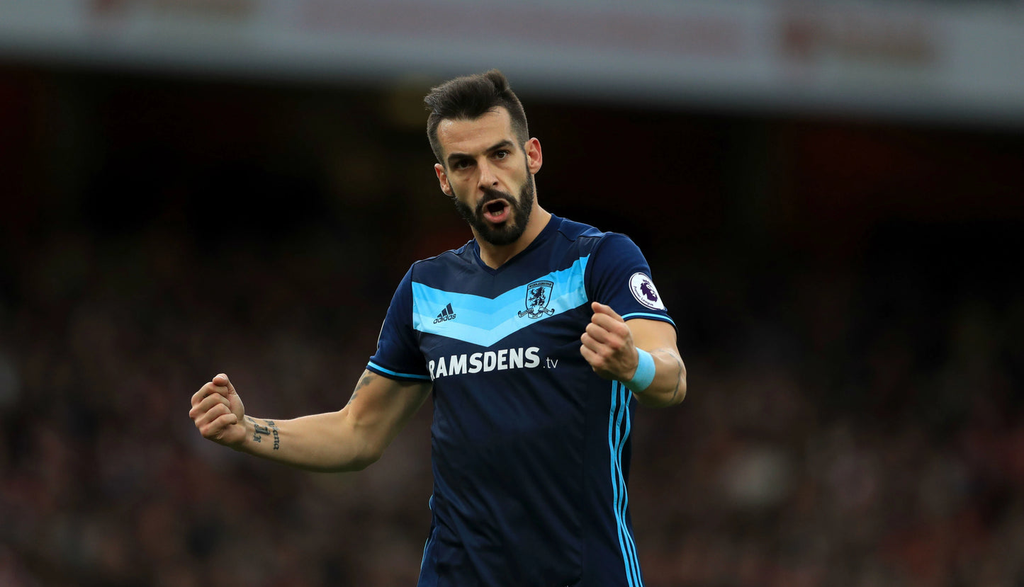 Middlesbrough 2016/17 Negredo Away Jersey