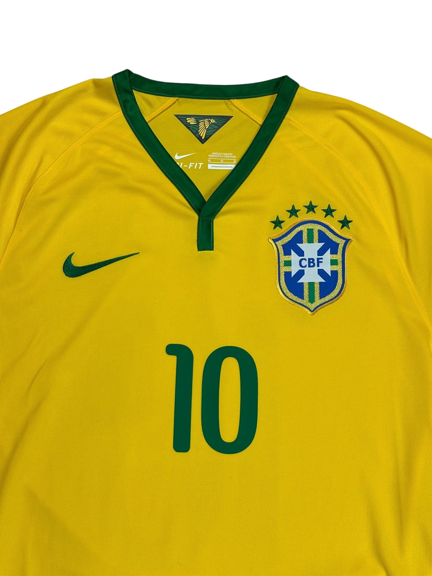 Brazil 2014 Neymar Home Jersey