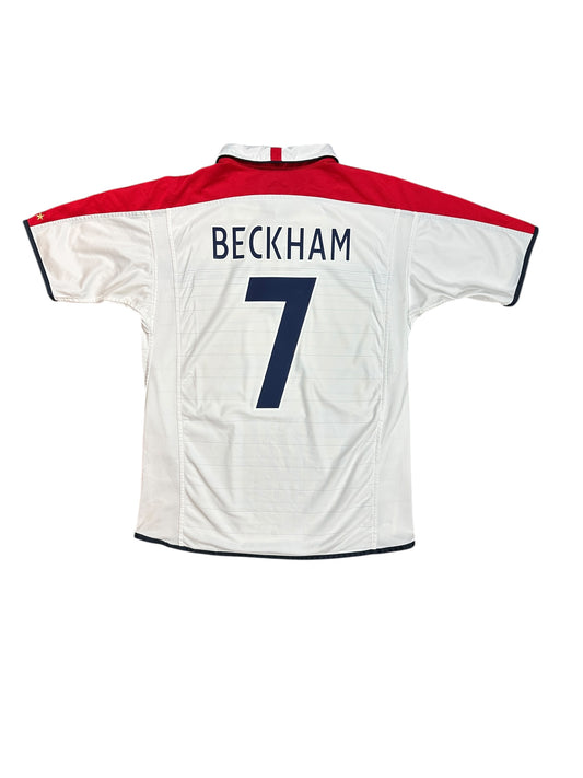 England 2004 Beckham Home Jersey