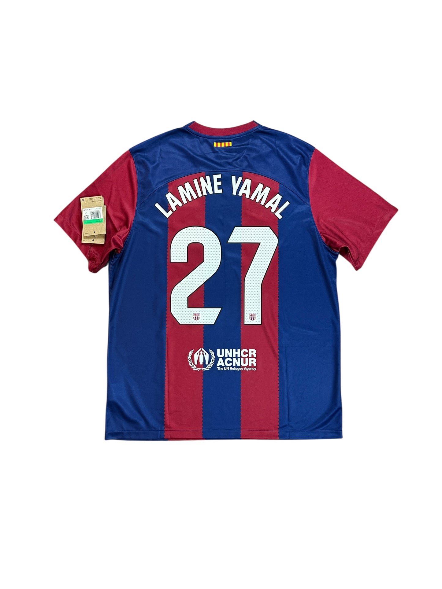 Barcelona 2023/24 Lamine Yamal Home Jersey
