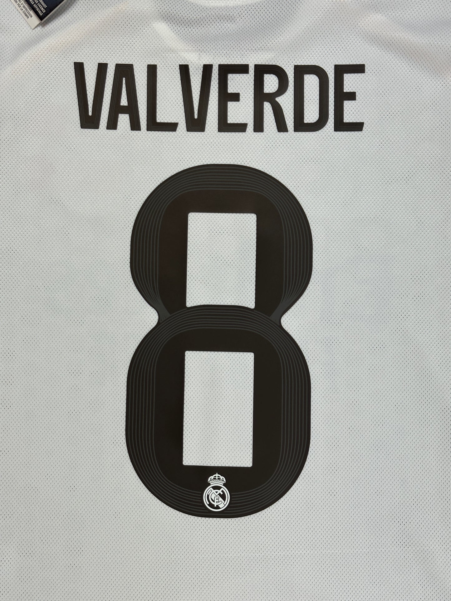 Real Madrid 2025/26 Valverde Player Version Home Jersey