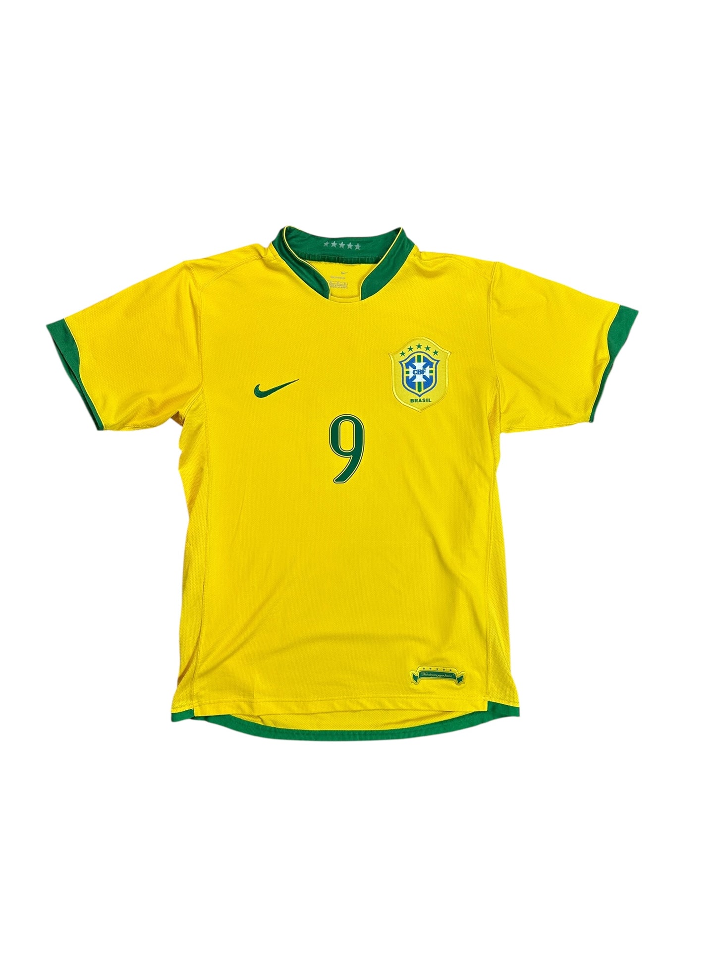 Brazil 2006 Ronaldo Home Jersey