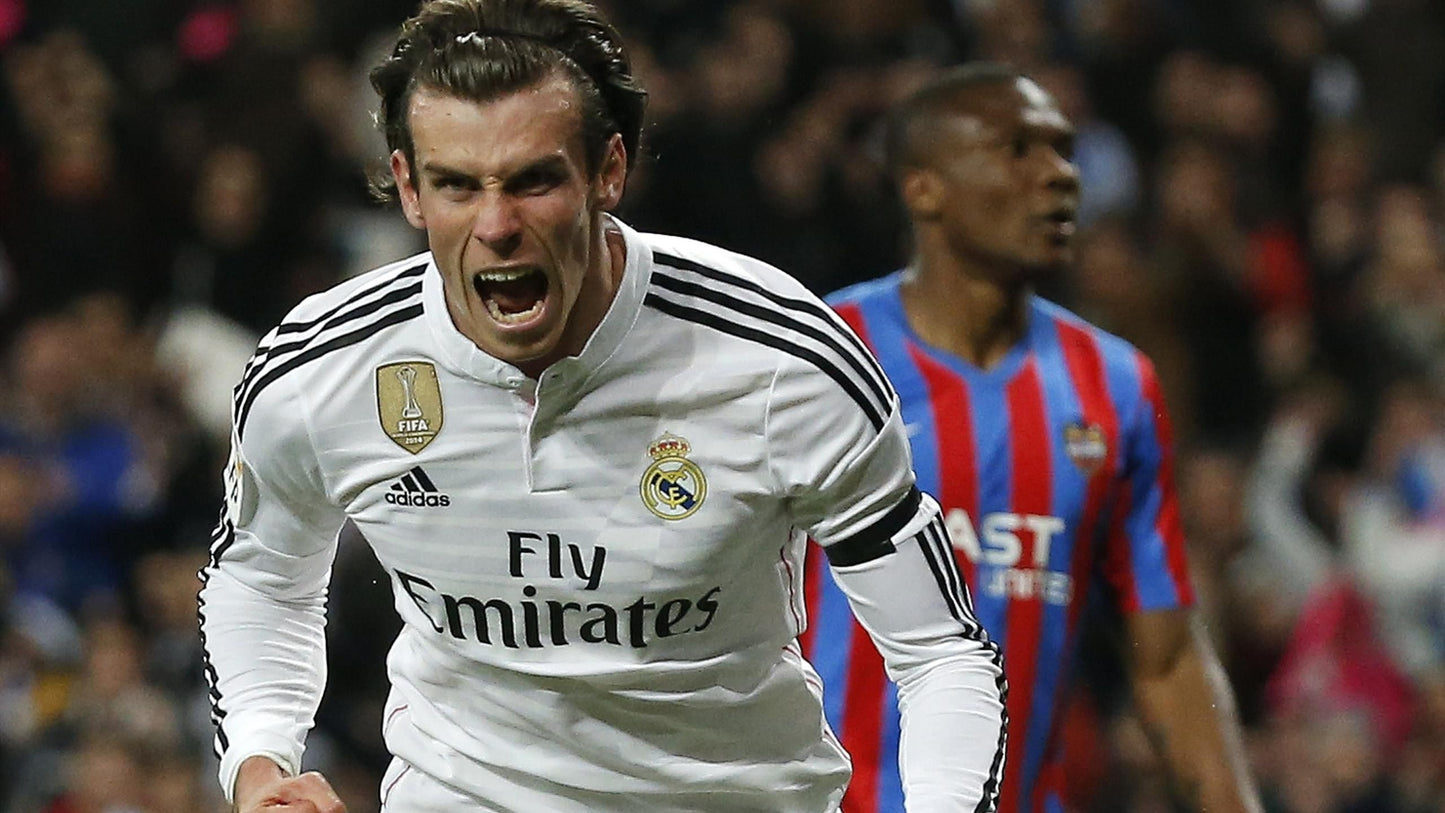 Real Madrid 2014/15 Bale Long Sleeve Home Jersey