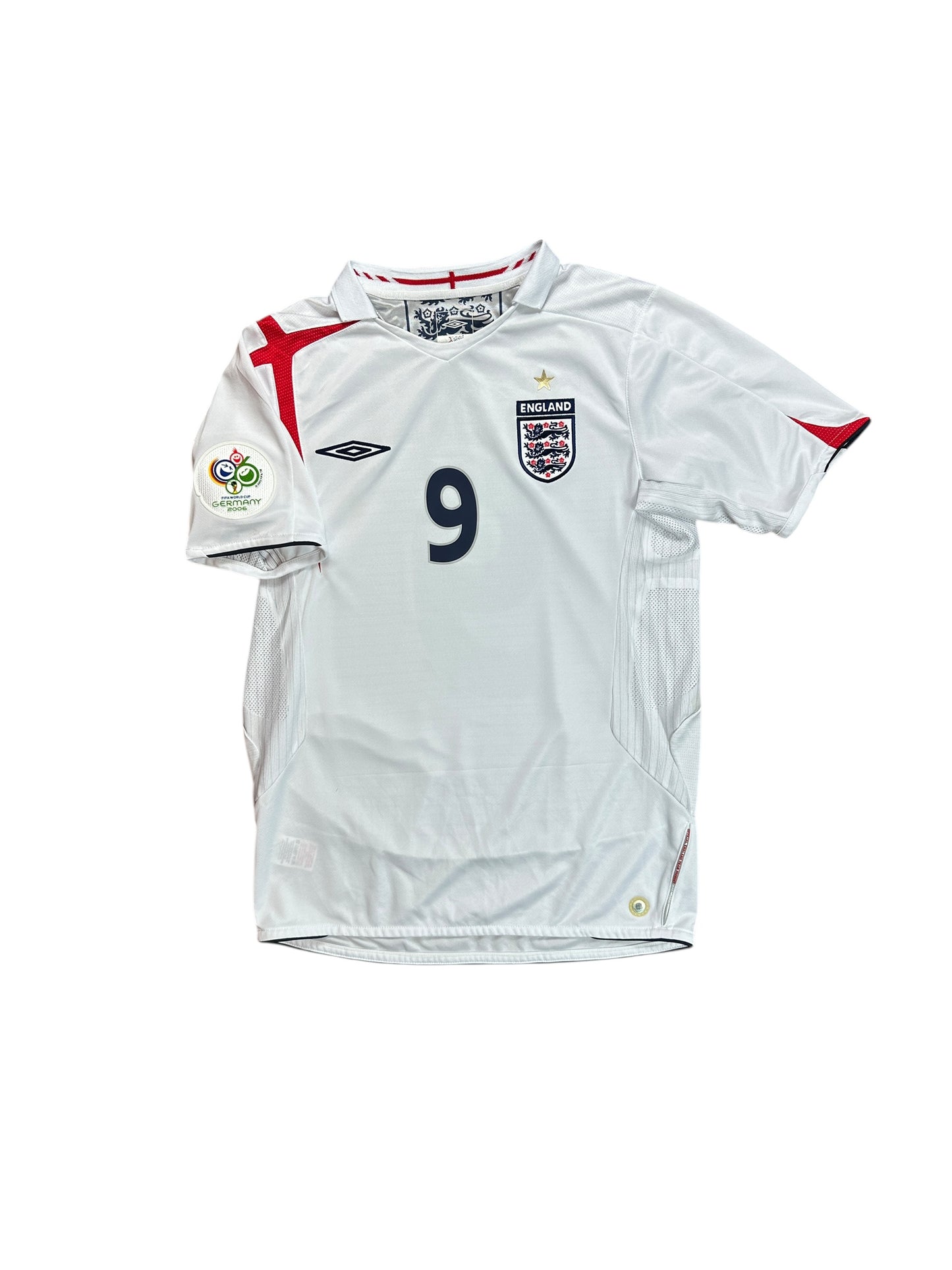 England 2006 Rooney Home Jersey