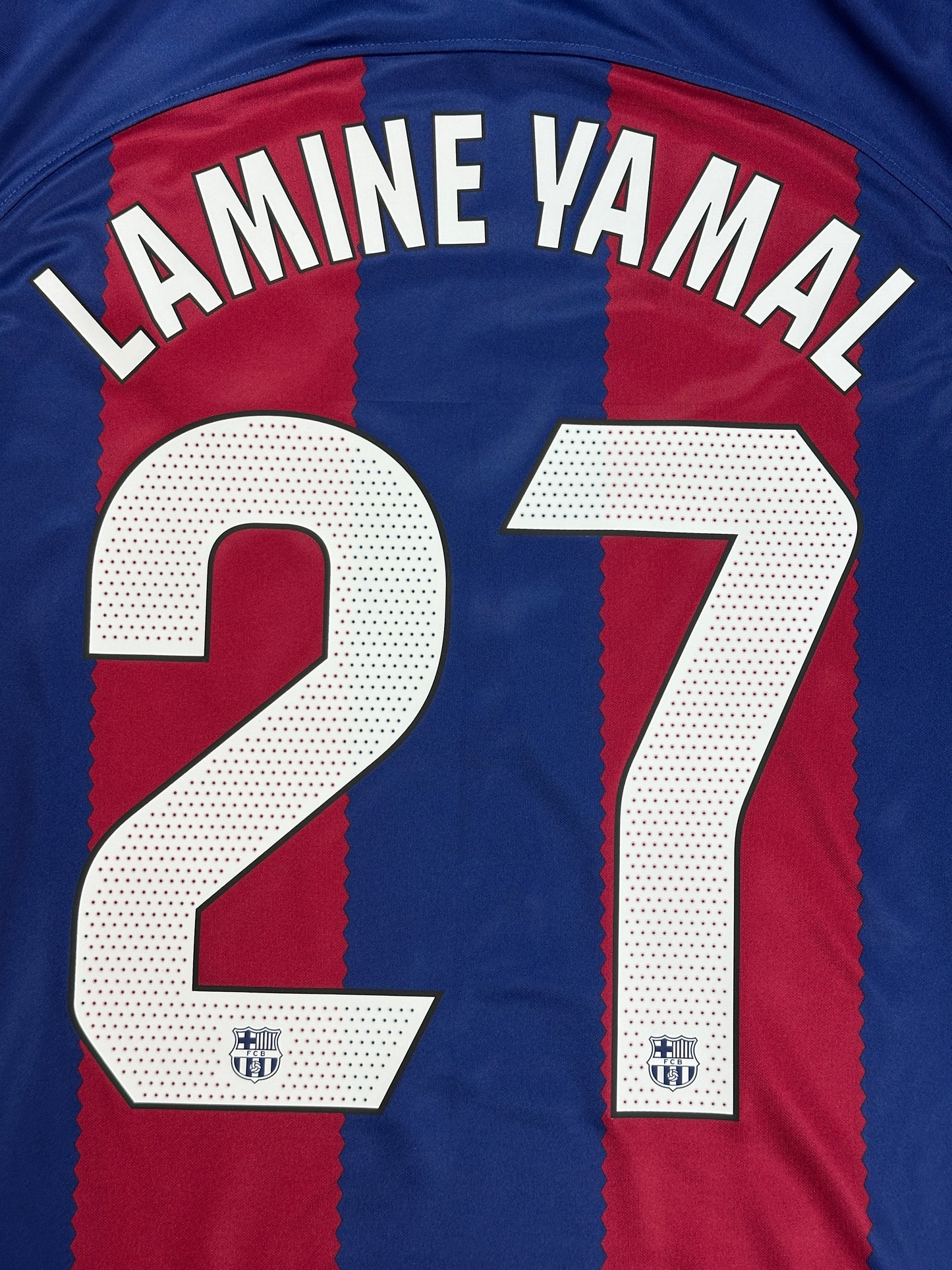 Barcelona 2023/24 Lamine Yamal Home Jersey
