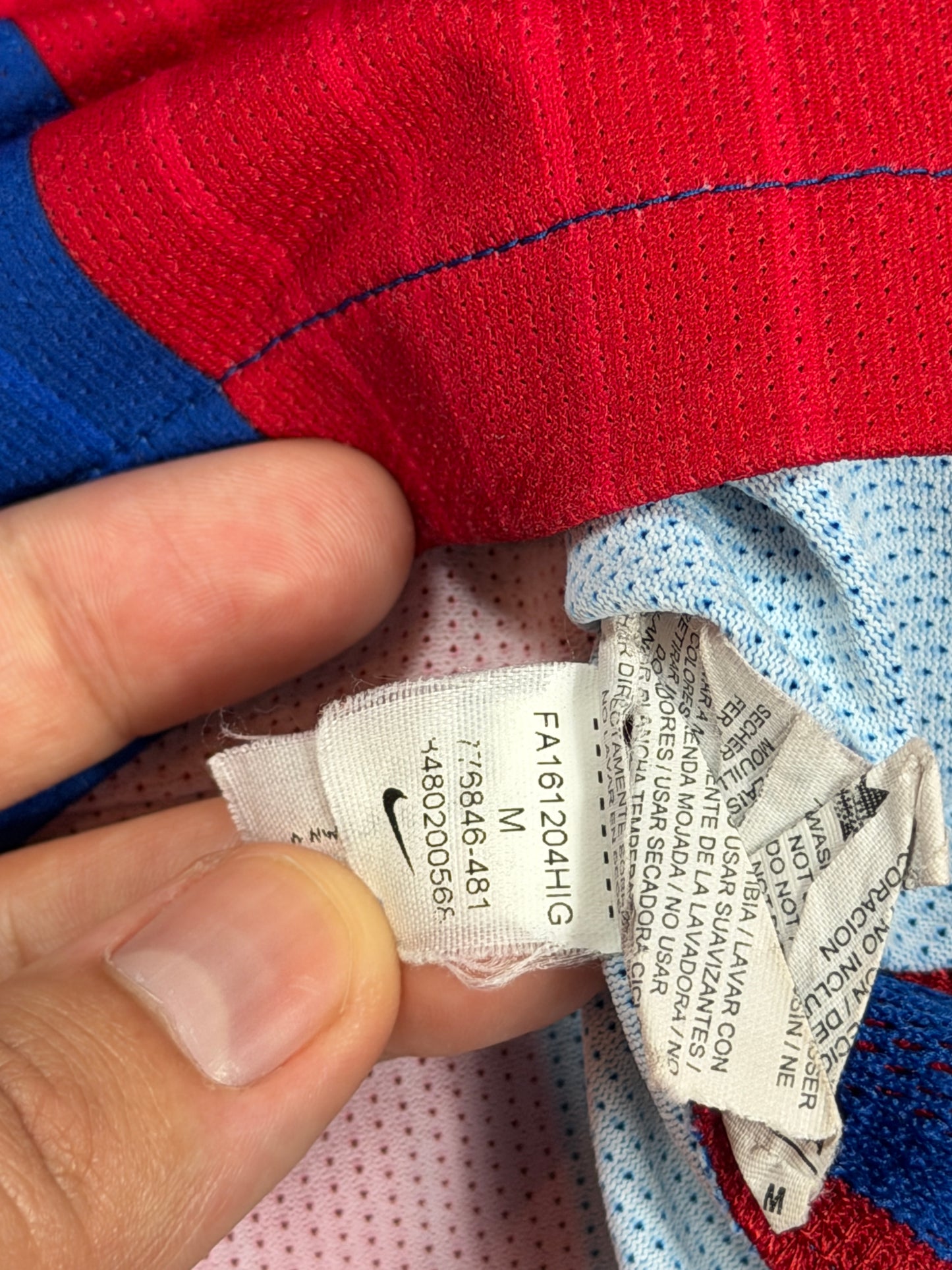 Barcelona 2016/17 Home Jersey (Player Version)