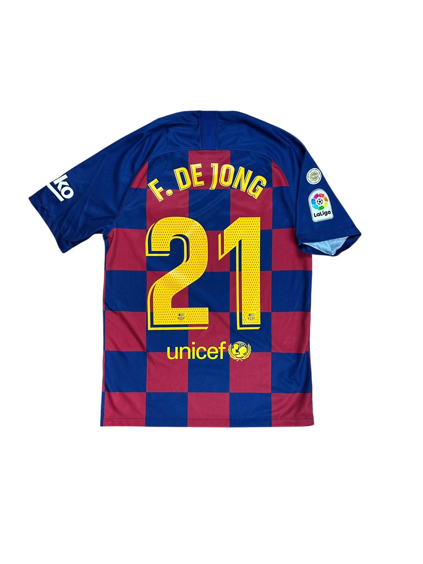 Barcelona 2019/20 De Jong Home Jersey