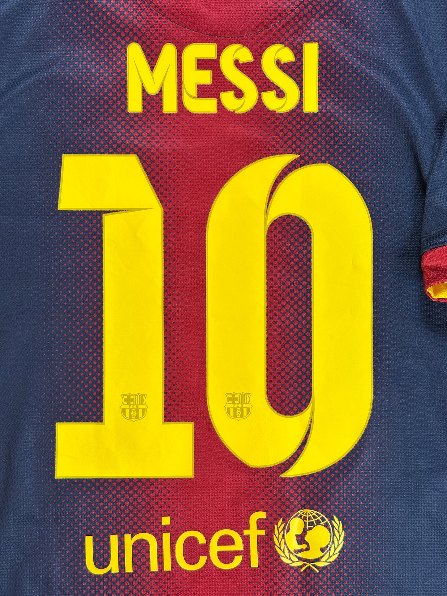 Barcelona 2012/13 Messi Home Jersey