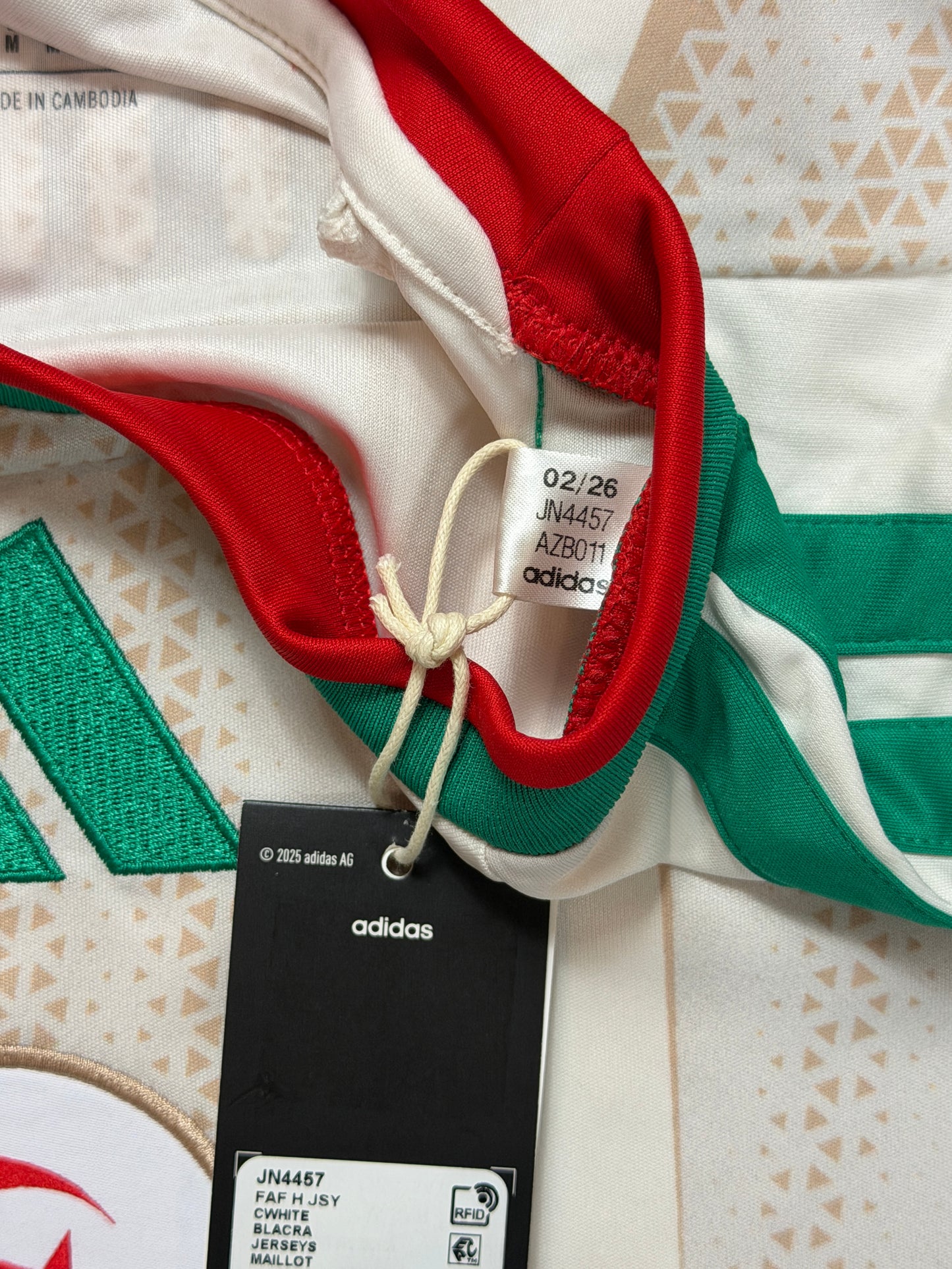 Algeria 2026 Mahrez Home Jersey
