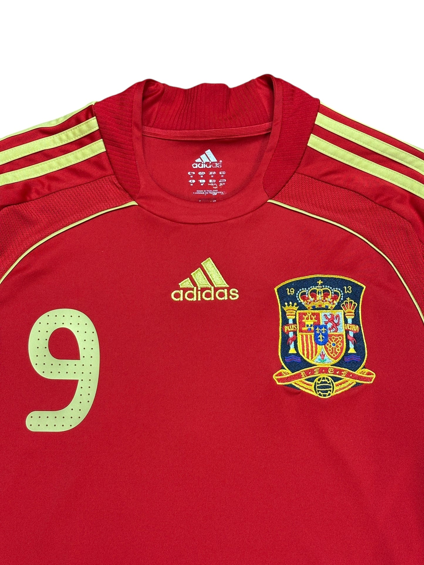 Spain 2008 Torres Home Jersey