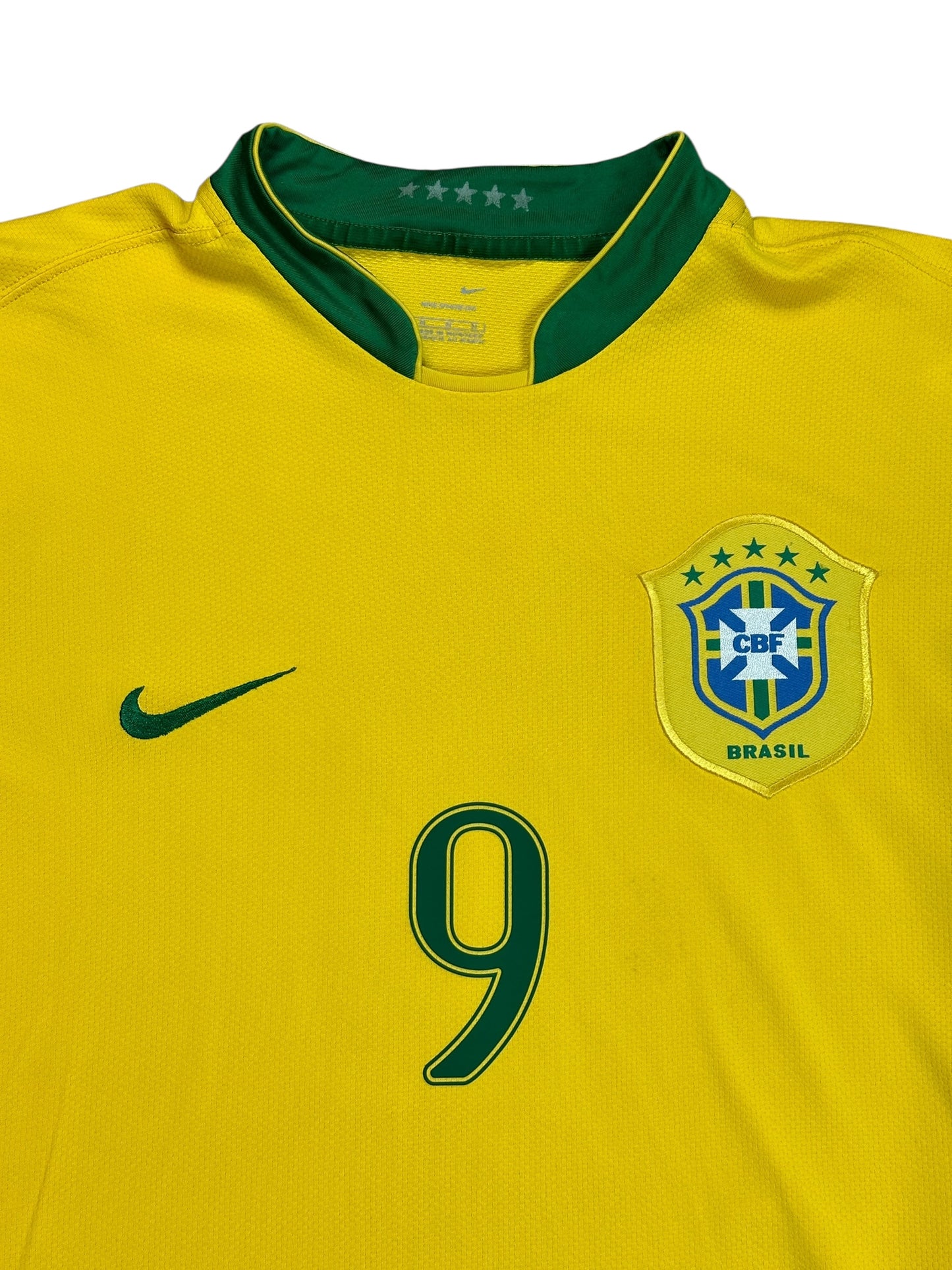Brazil 2006 Ronaldo Home Jersey