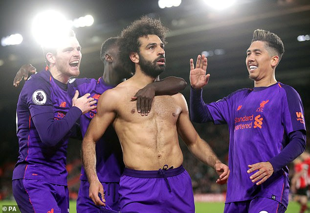 Liverpool 2018/19 Salah Away Jersey