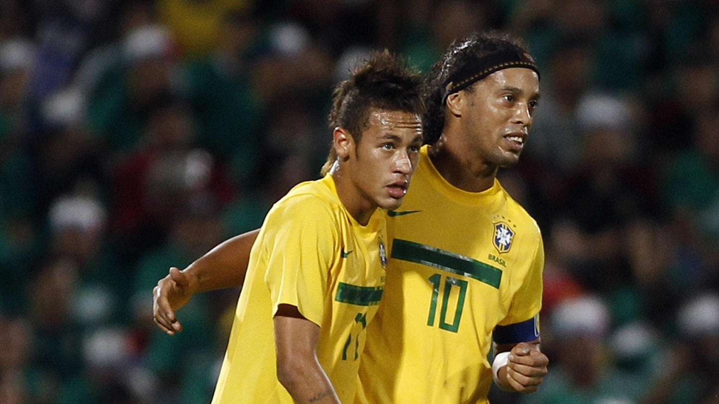 Brazil 2011/12 Ronaldinho Home Jersey (Player Version)