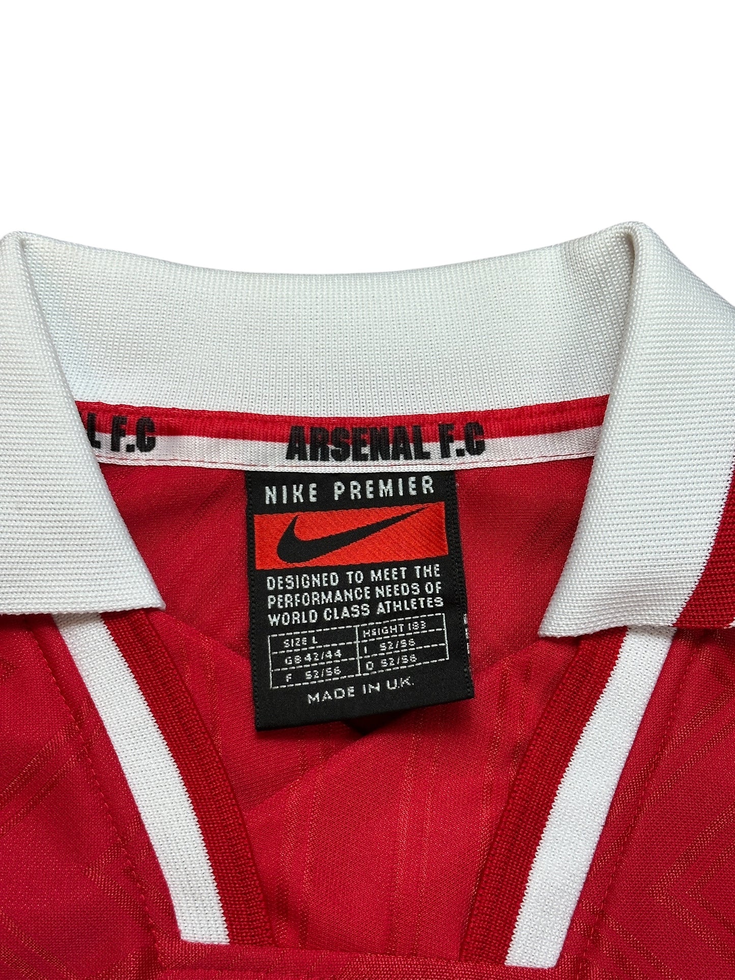 Arsenal 1997/98 Home Jersey
