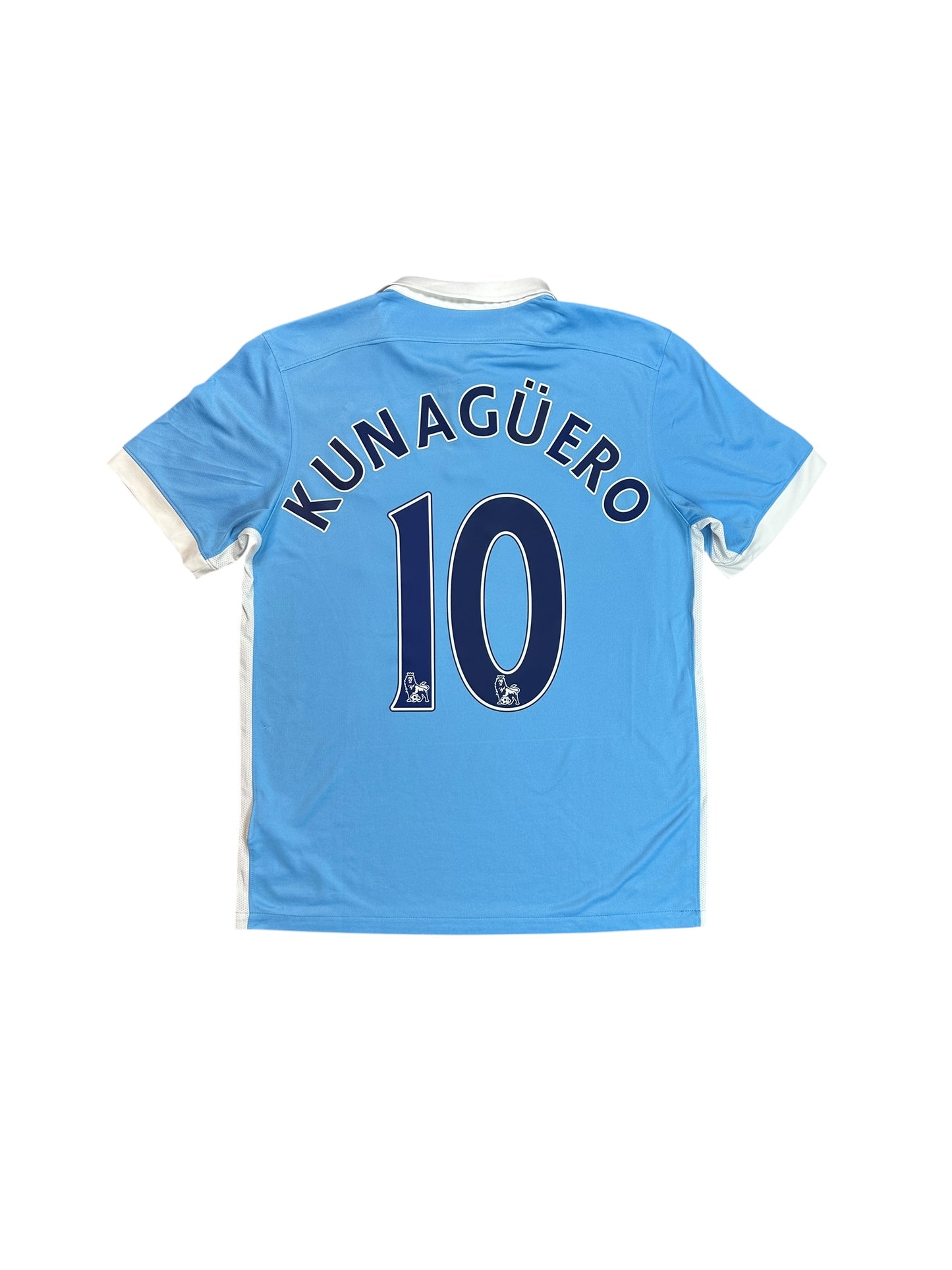 Manchester City 2015/16 Aguero Home Jersey