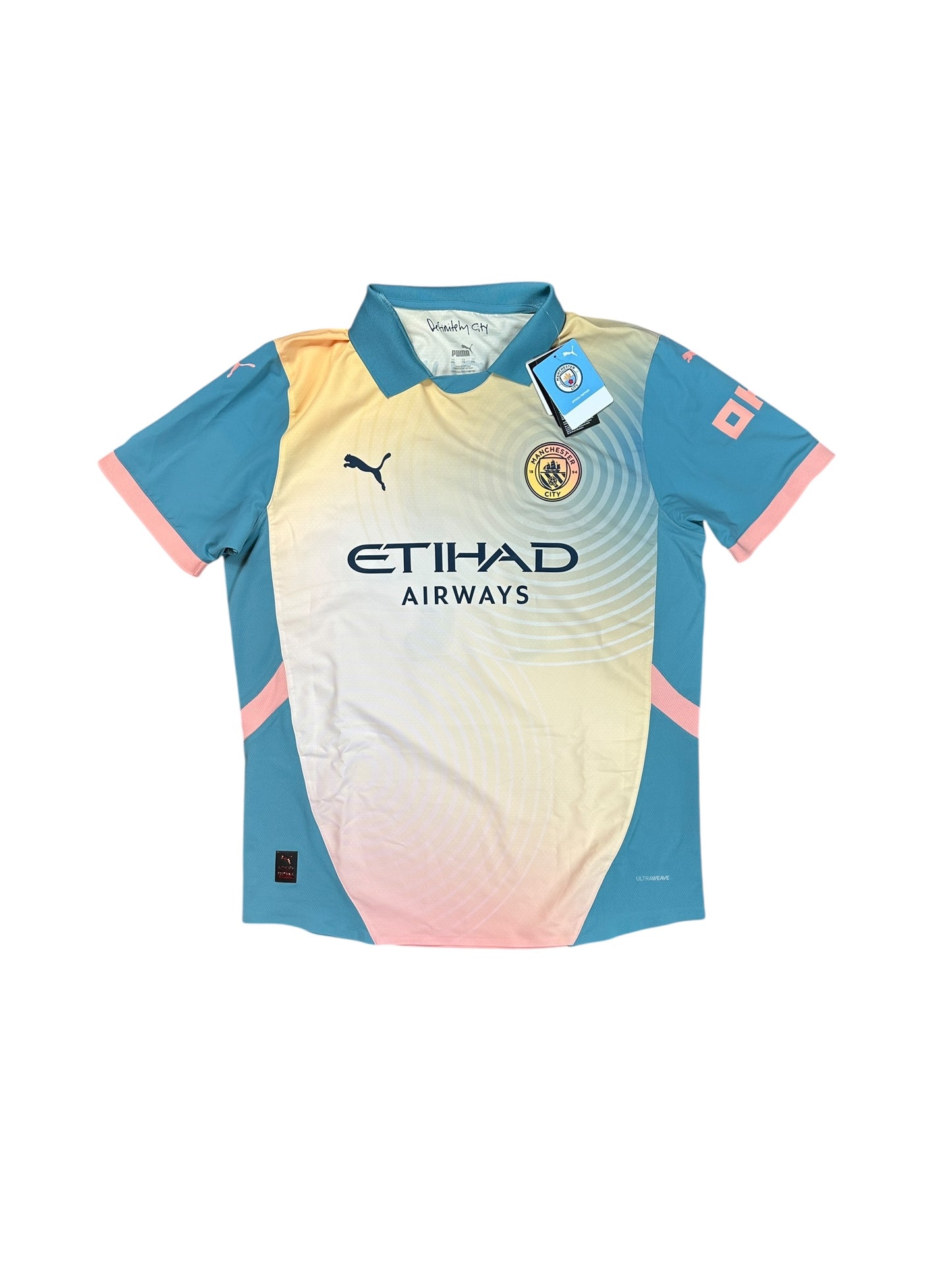 Manchester City 2024/25 Kevin De Bruyne Fourth Jersey (Player Version)