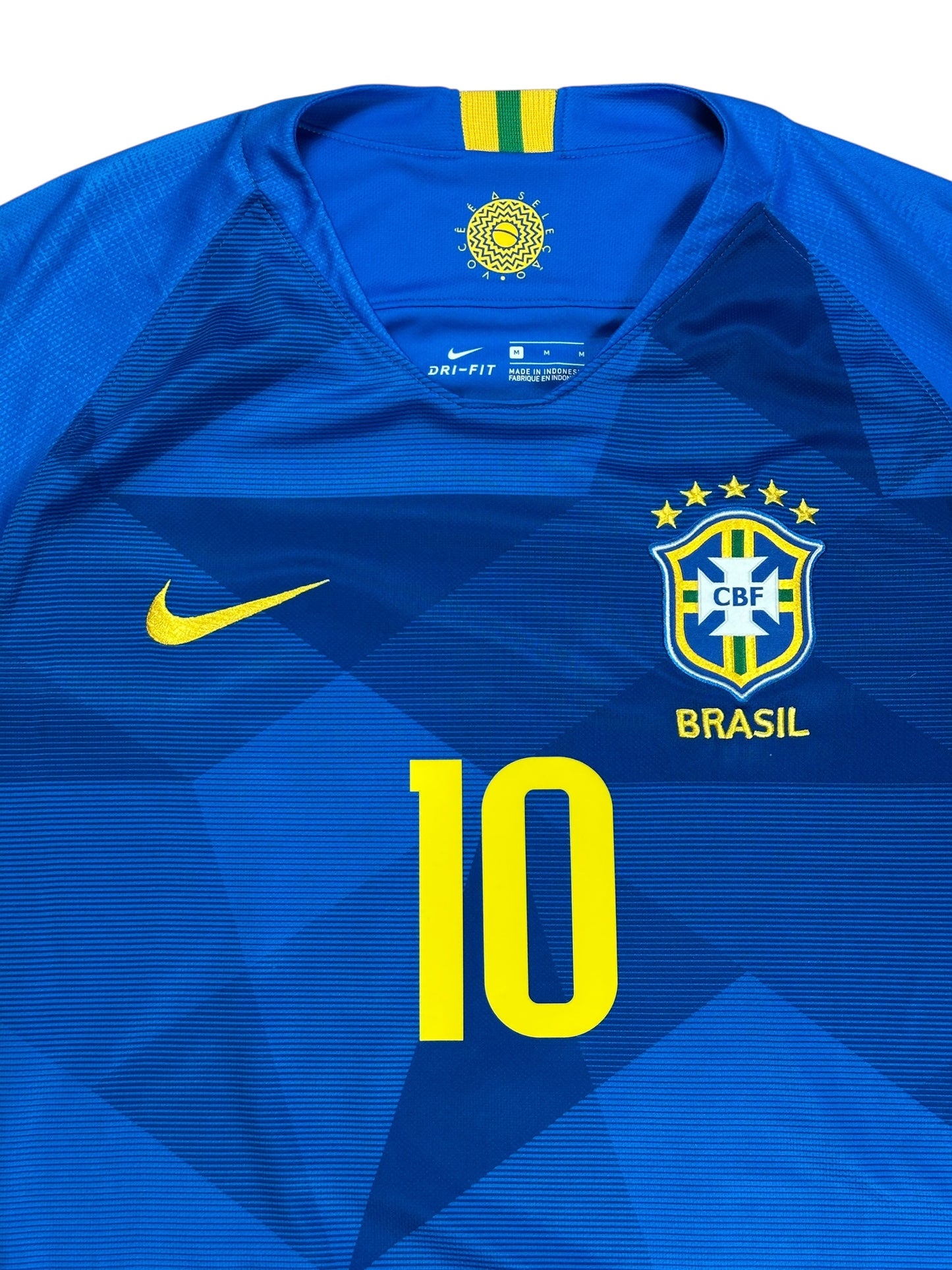 Brazil 2018 Neymar Away Jersey