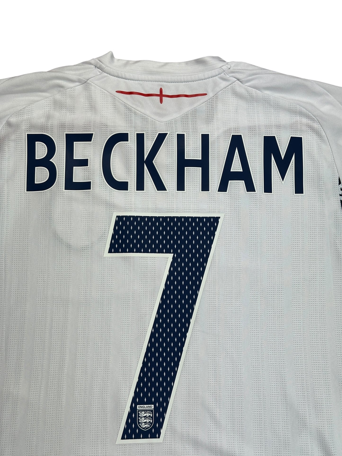 England 2007/09 Beckham Home Jersey