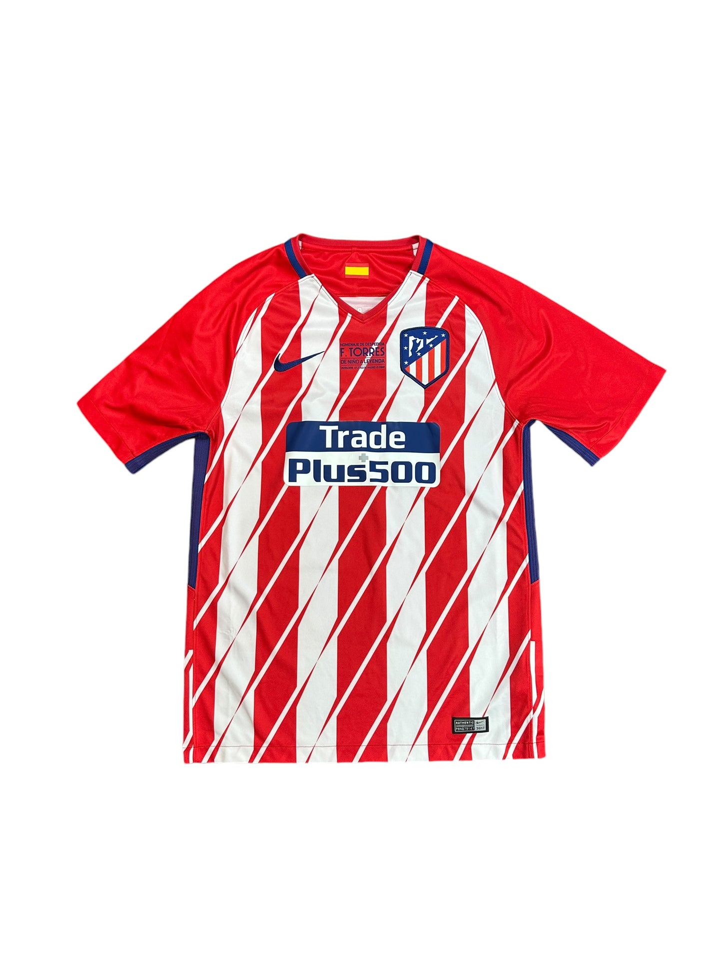 Atletico Madrid 2017/18 Home Jersey (Torres last game)