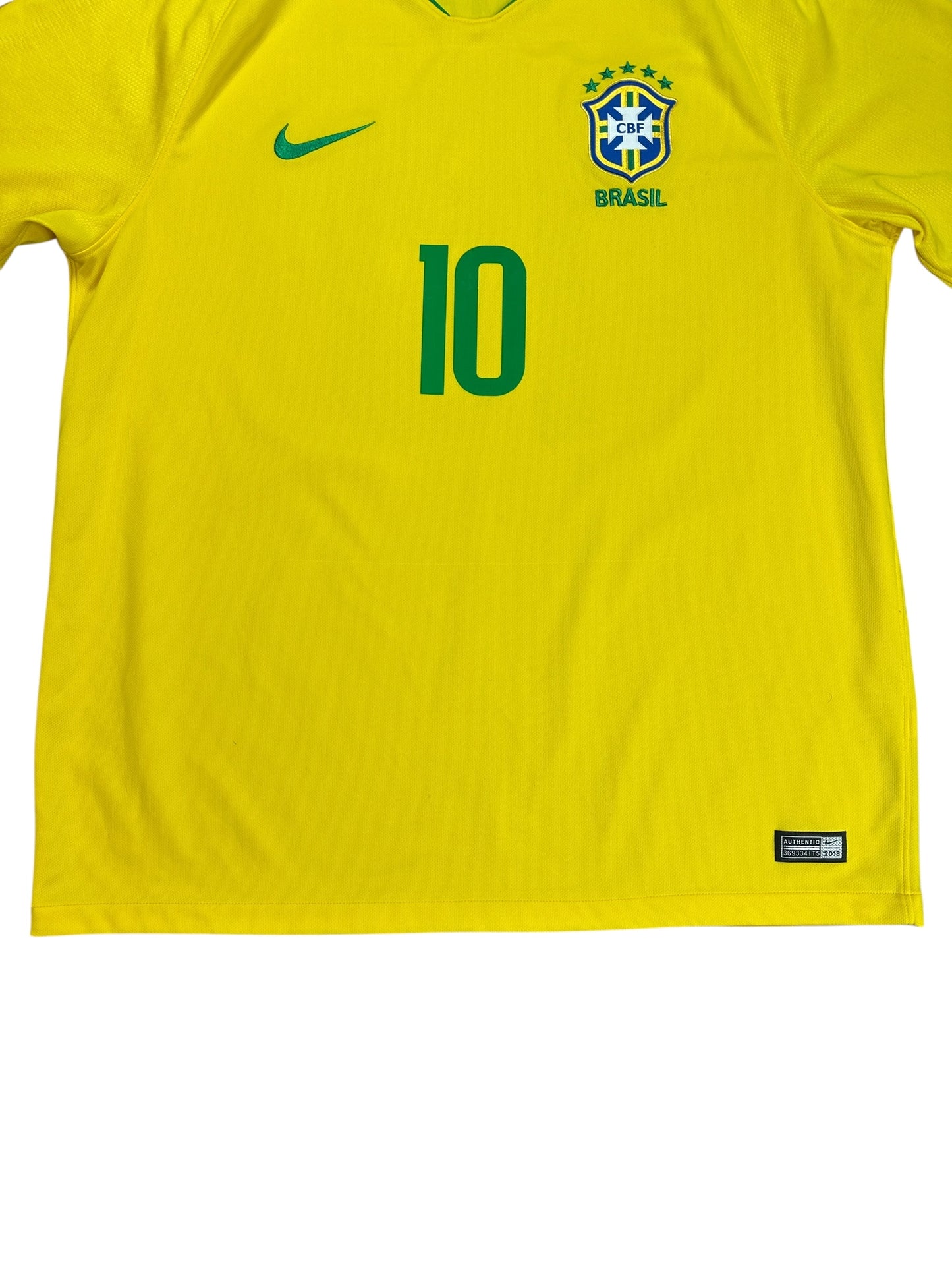 Brazil 2018 Neymar Home Jersey