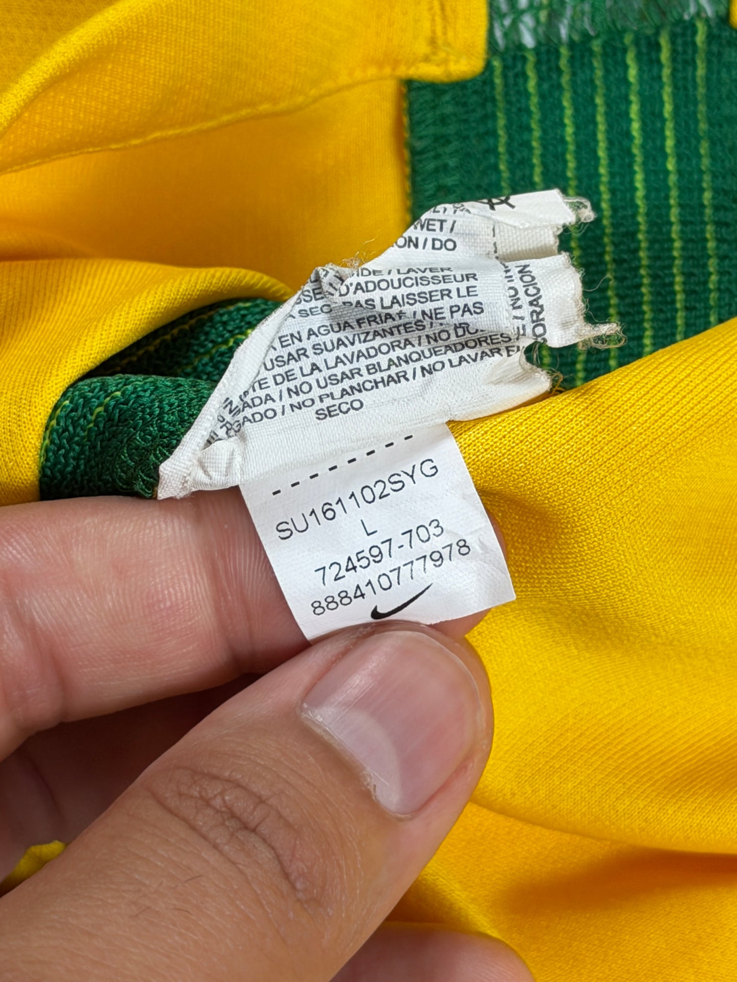 Brazil 2016 Neymar Home Jersey
