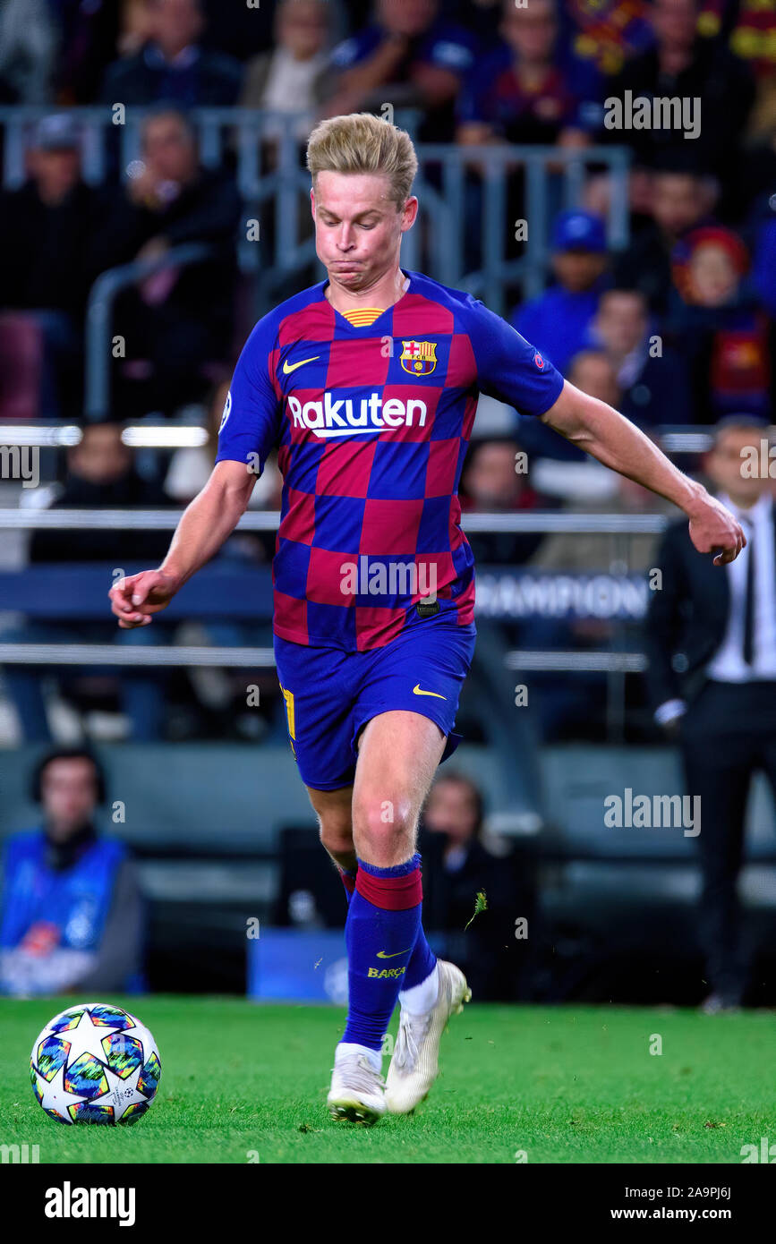 Barcelona 2019/20 De Jong Home Jersey