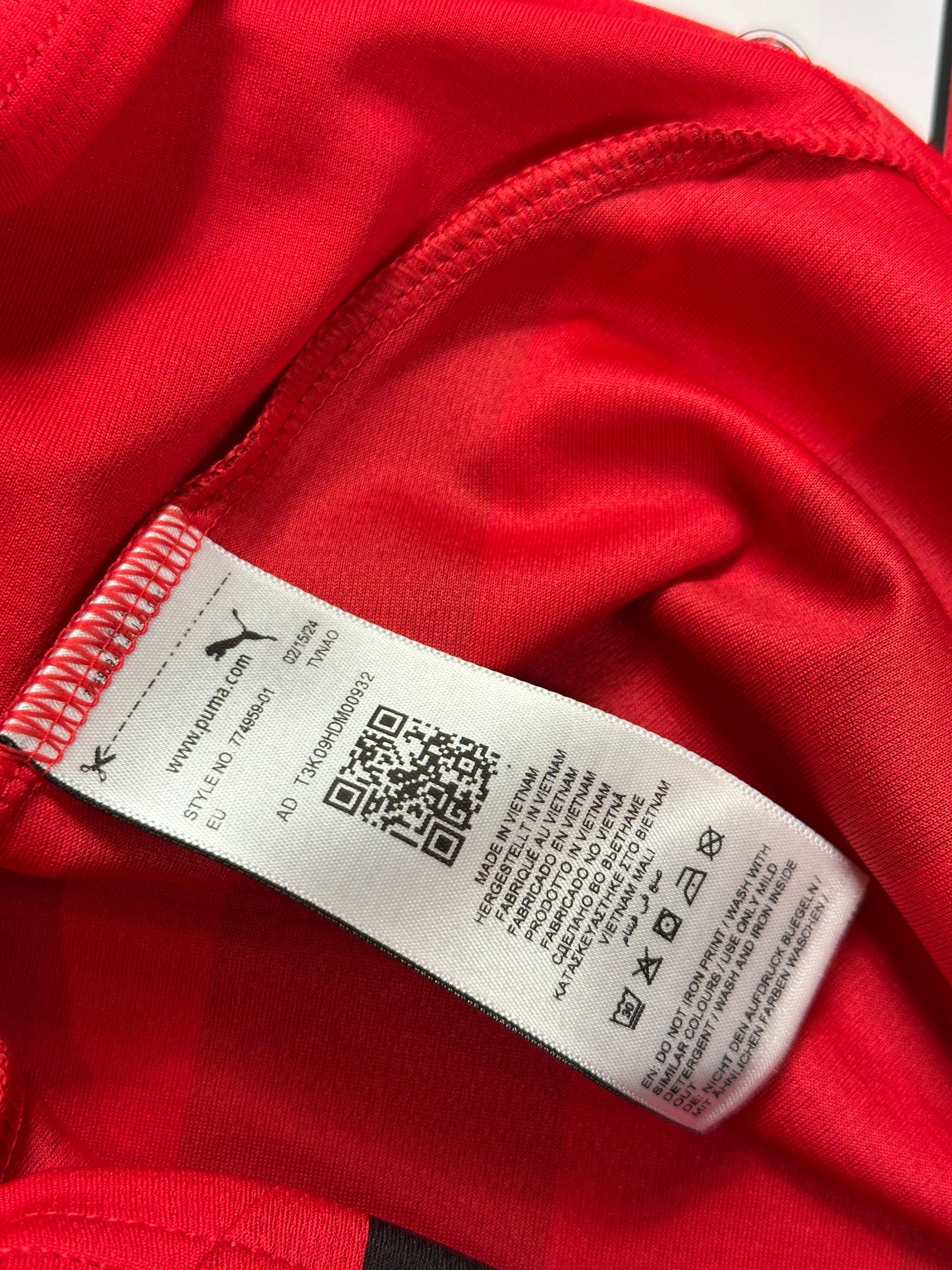 Ac Milan 2024/25 Rafael Leao Long Sleeve Home Jersey