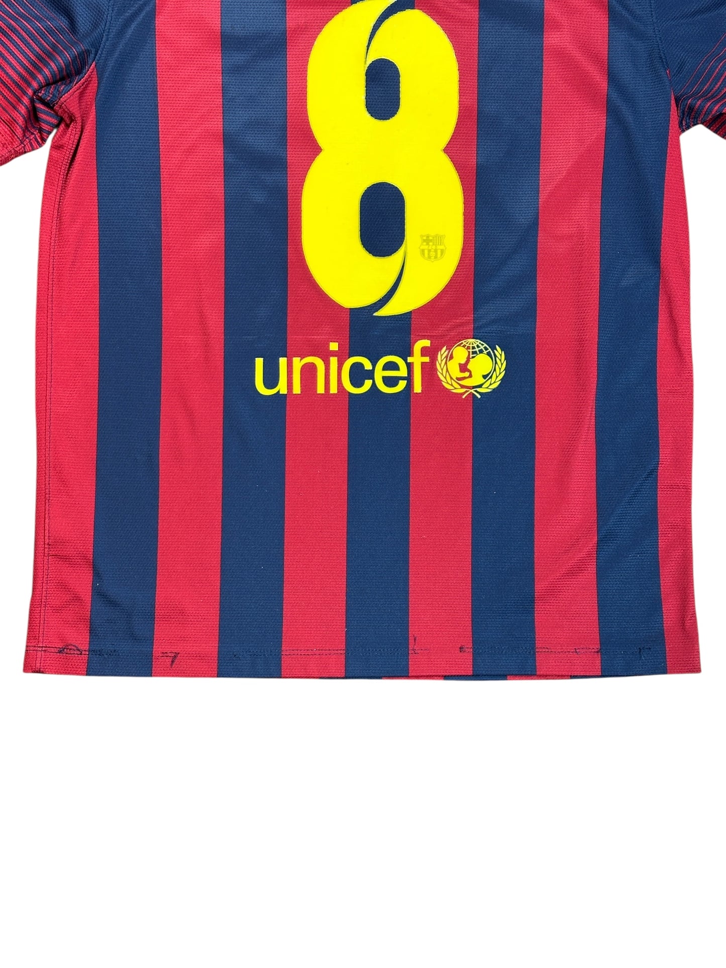 Barcelona 2013/14 Iniesta Home Jersey