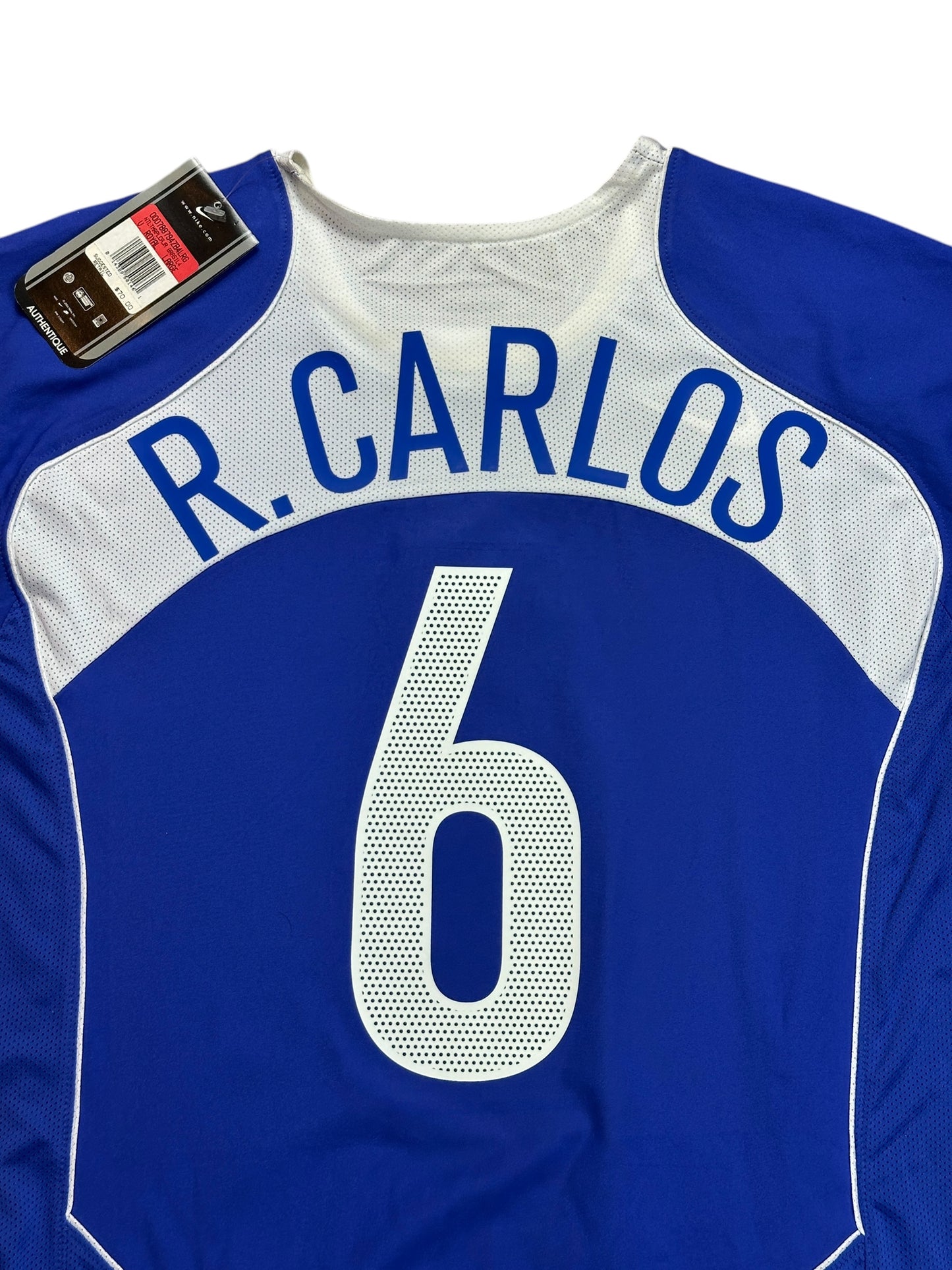 Brazil 2004 Roberto Carlos Away Jersey