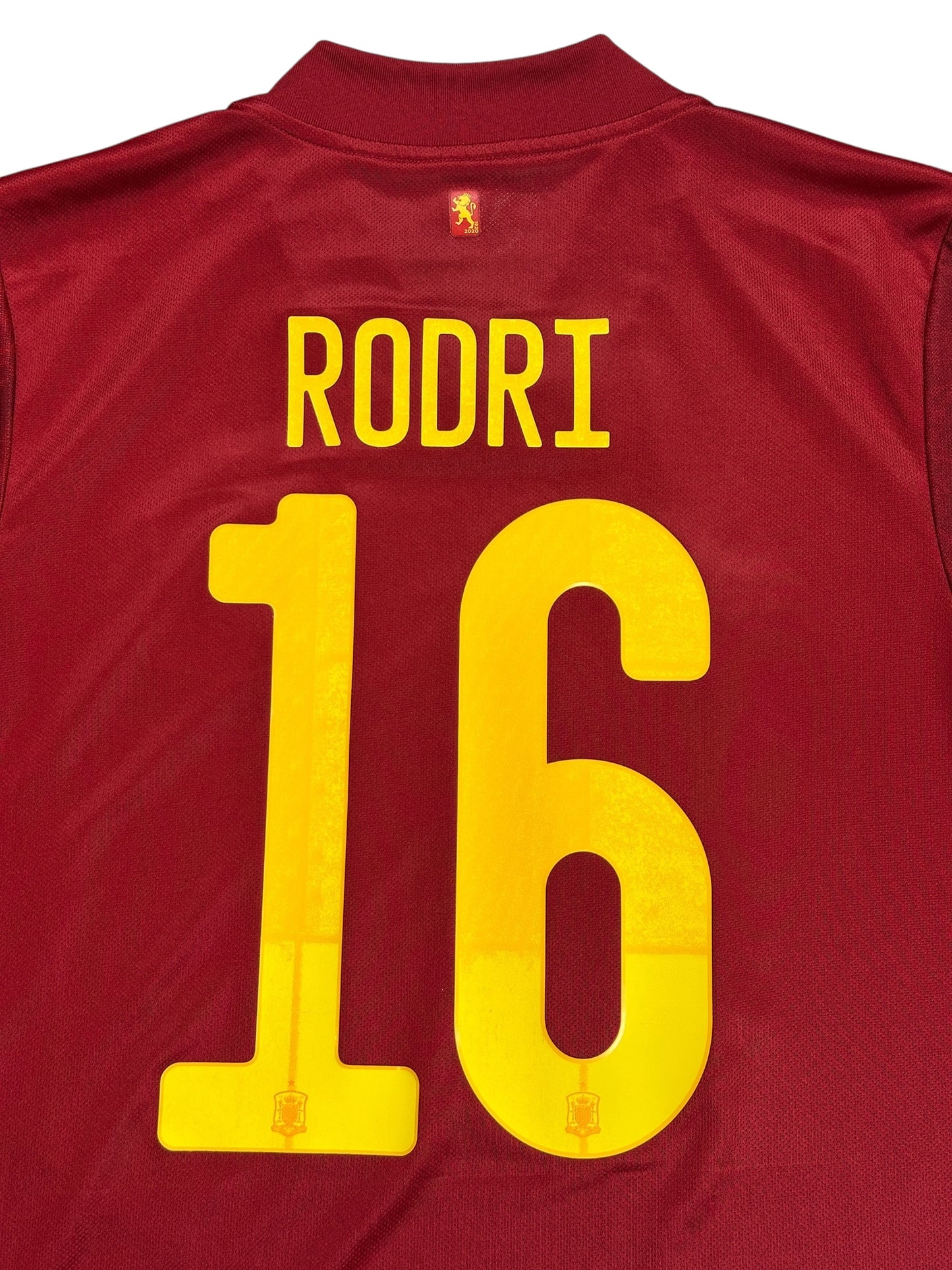 Spain 2020 Rodri Home Jersey