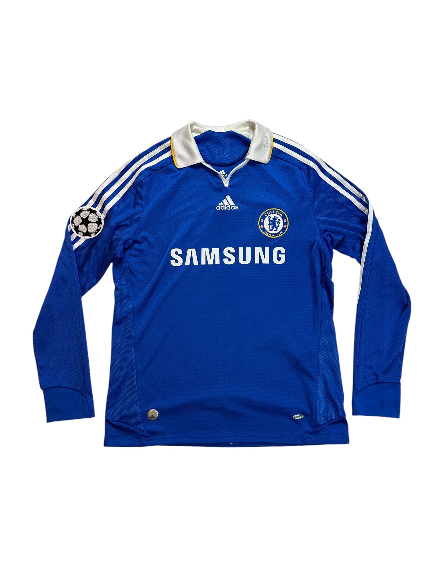 Chelsea 2008/09 Drogba Long Sleeve Home Jersey