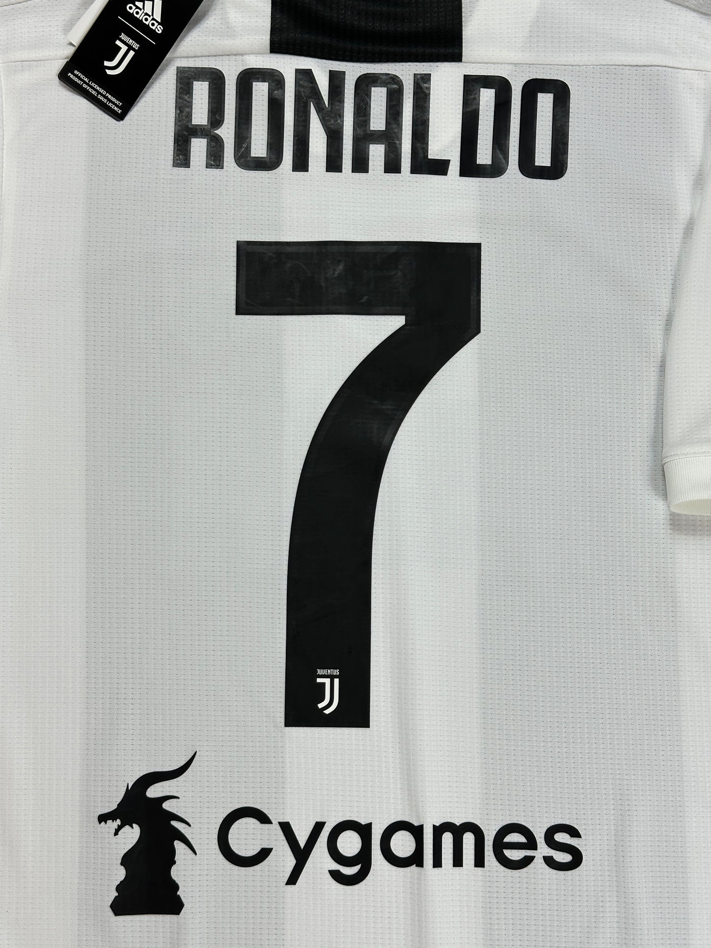 Juventus 2018/19 Cristiano Ronaldo Home Jersey (Player Version)