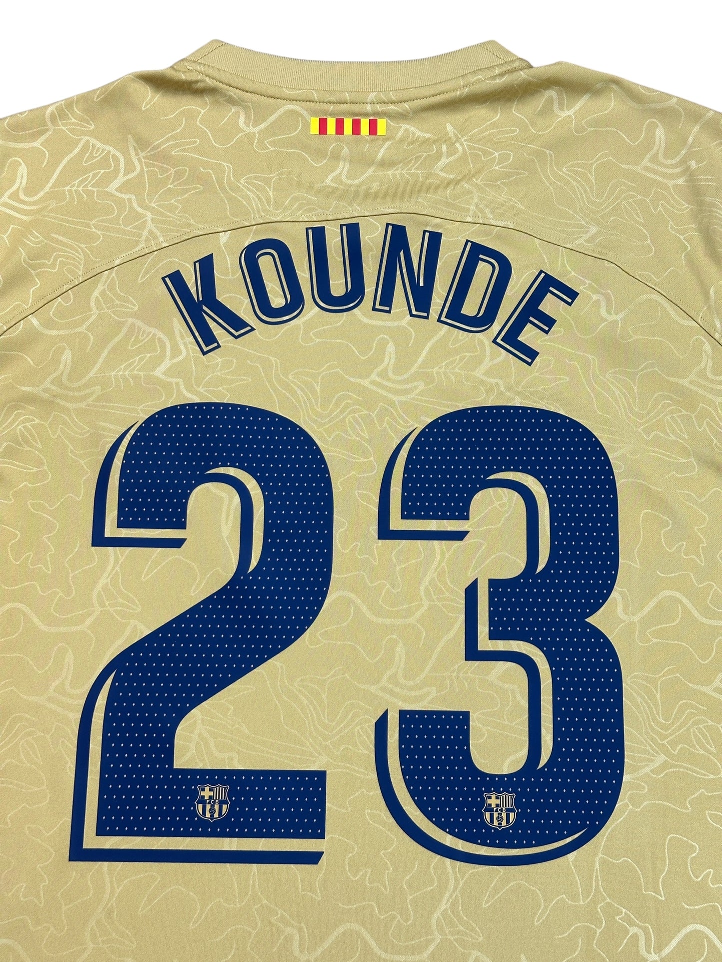 Barcelona 2022/23 Kounde Away Jersey