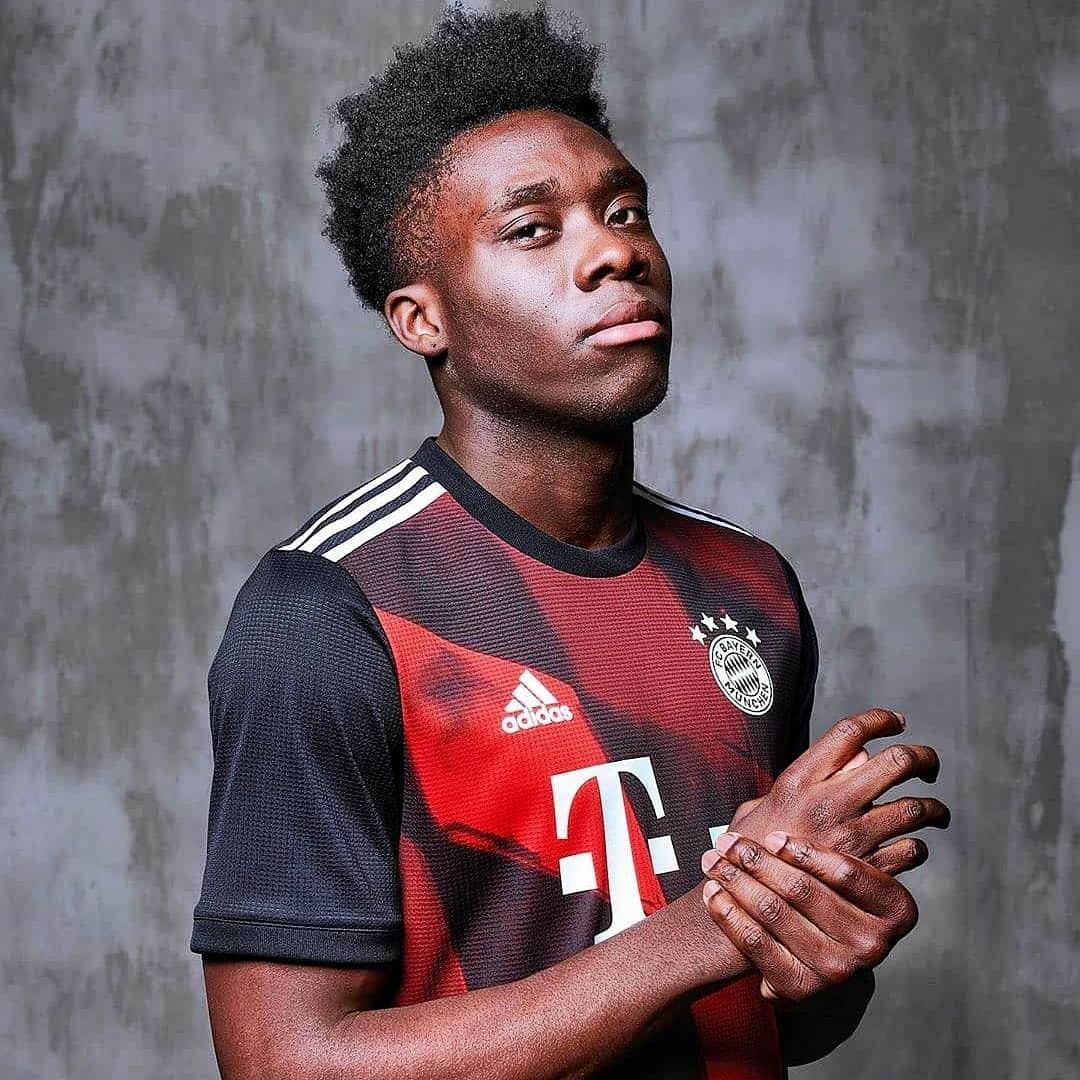 Bayern Munich 2020/21 Davies Third Jersey