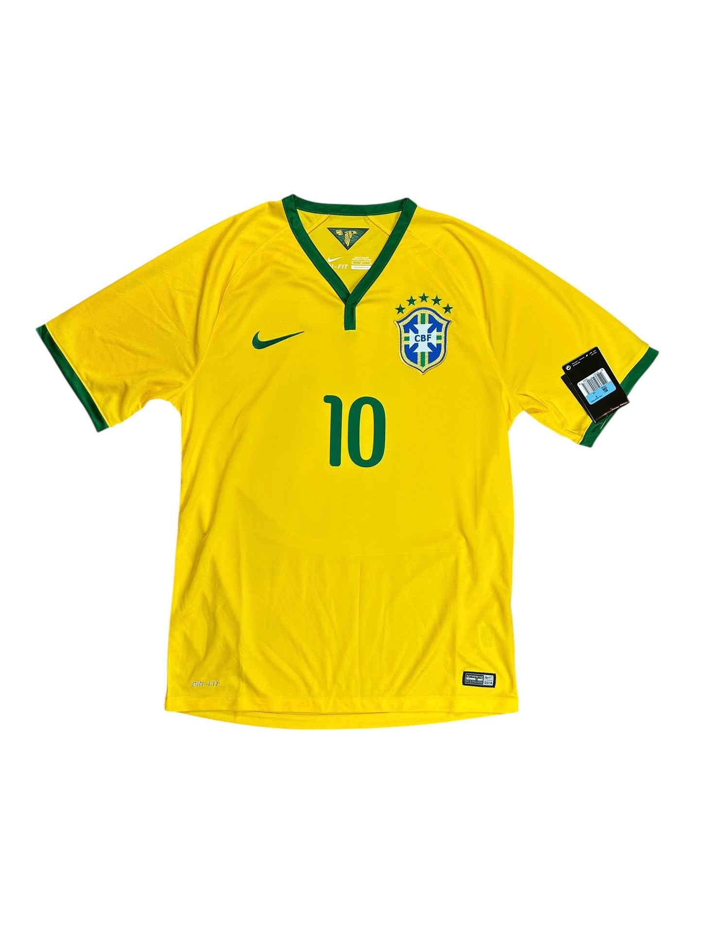 Brazil 2014 Neymar Home Jersey