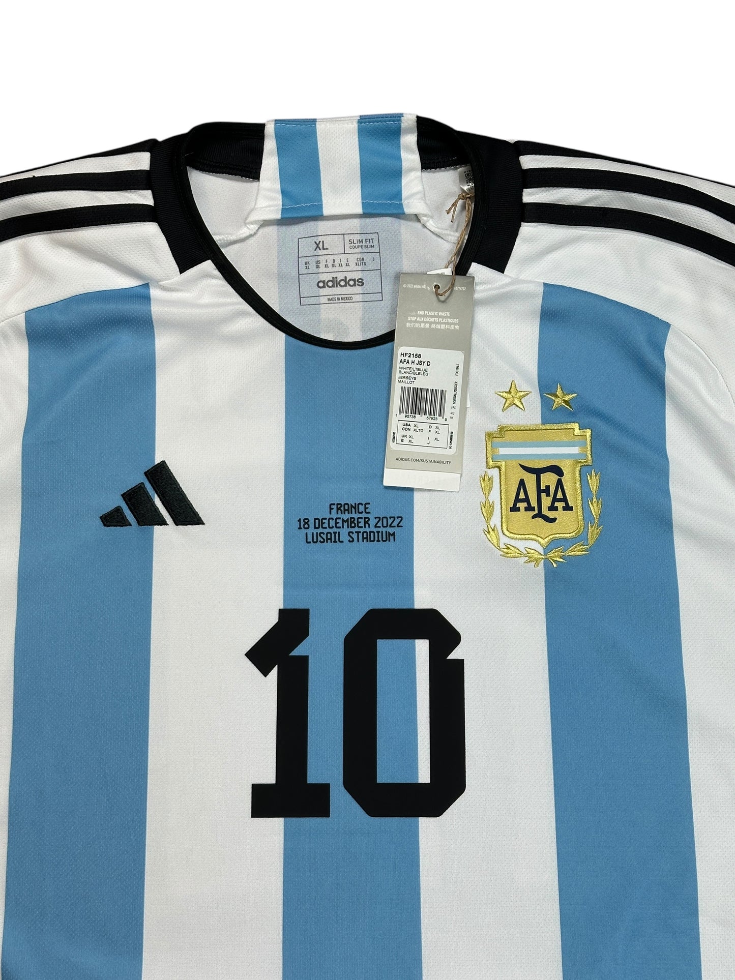 Argentina 2022 Messi Home Jersey