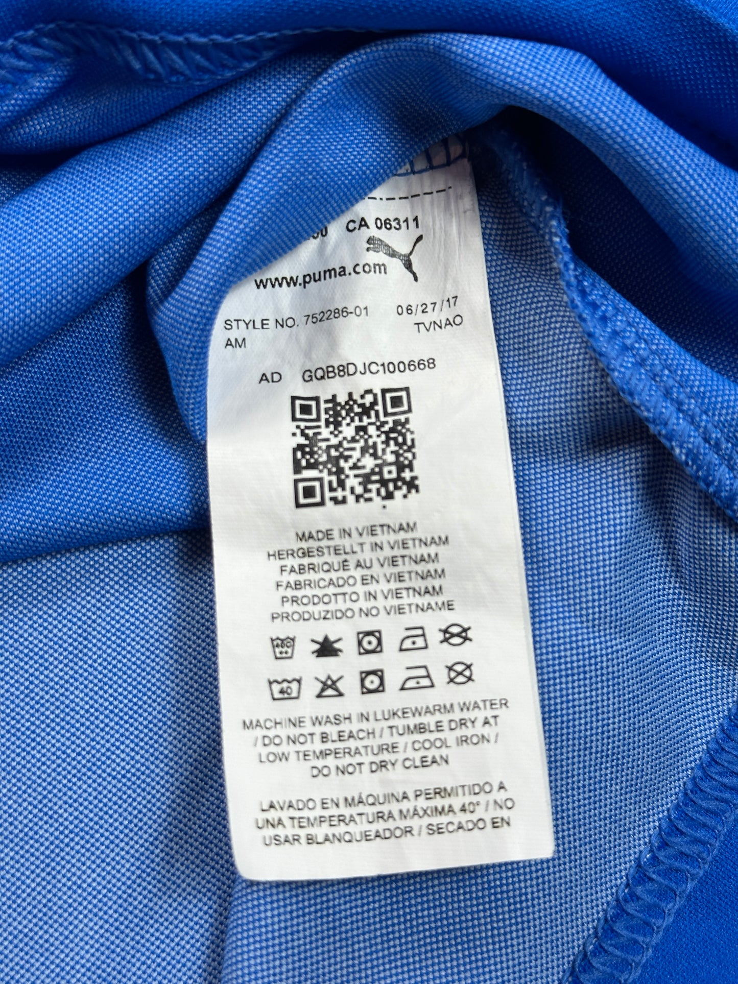 Italy 2018 Long Sleeve Home Jersey