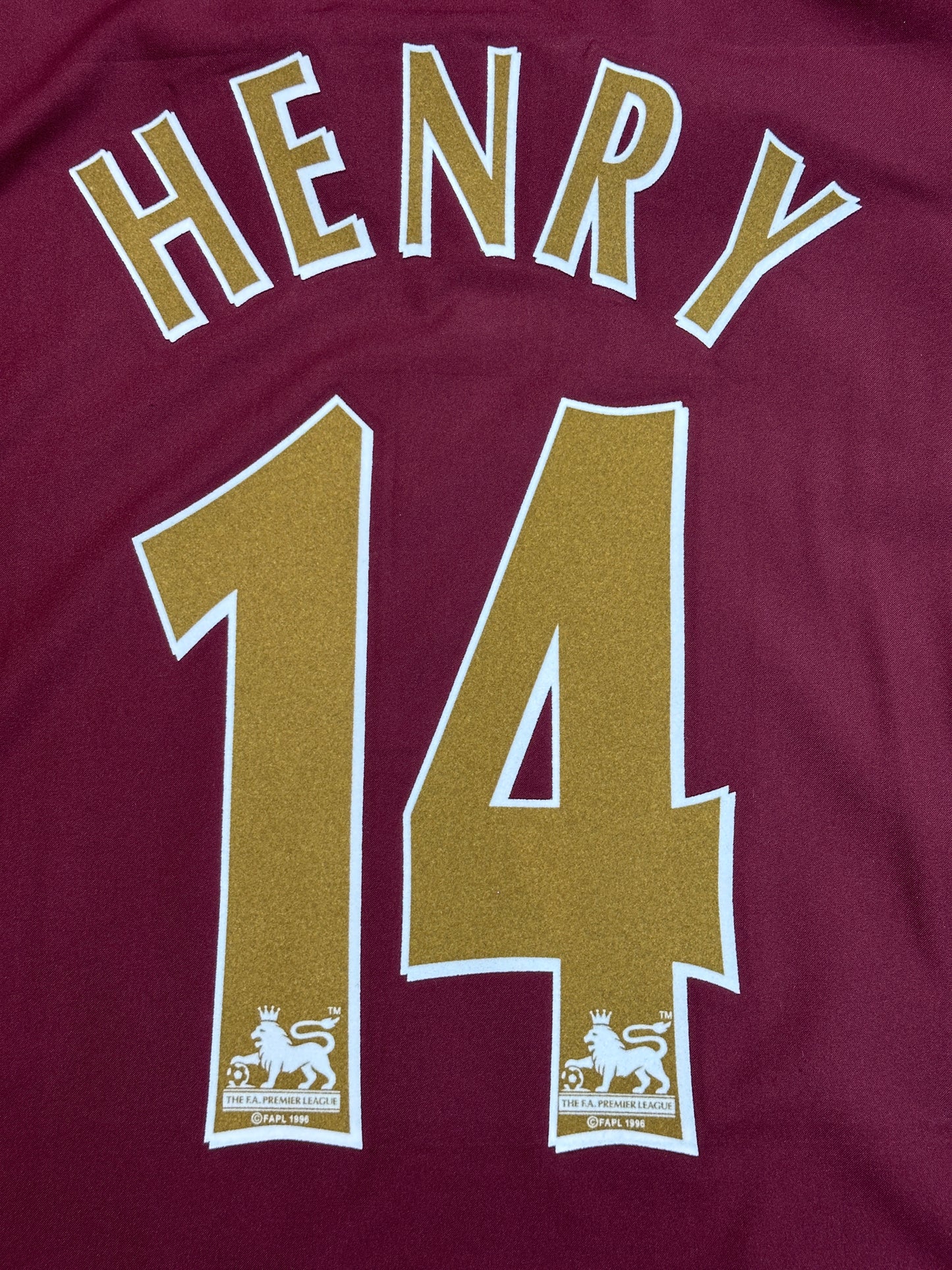 Arsenal 2005/06 Henry Home Jersey