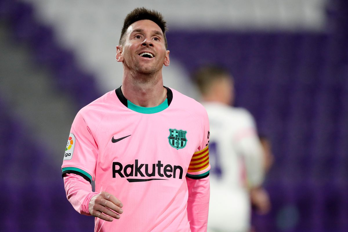 Barcelona 2020/21 Messi Third Jersey