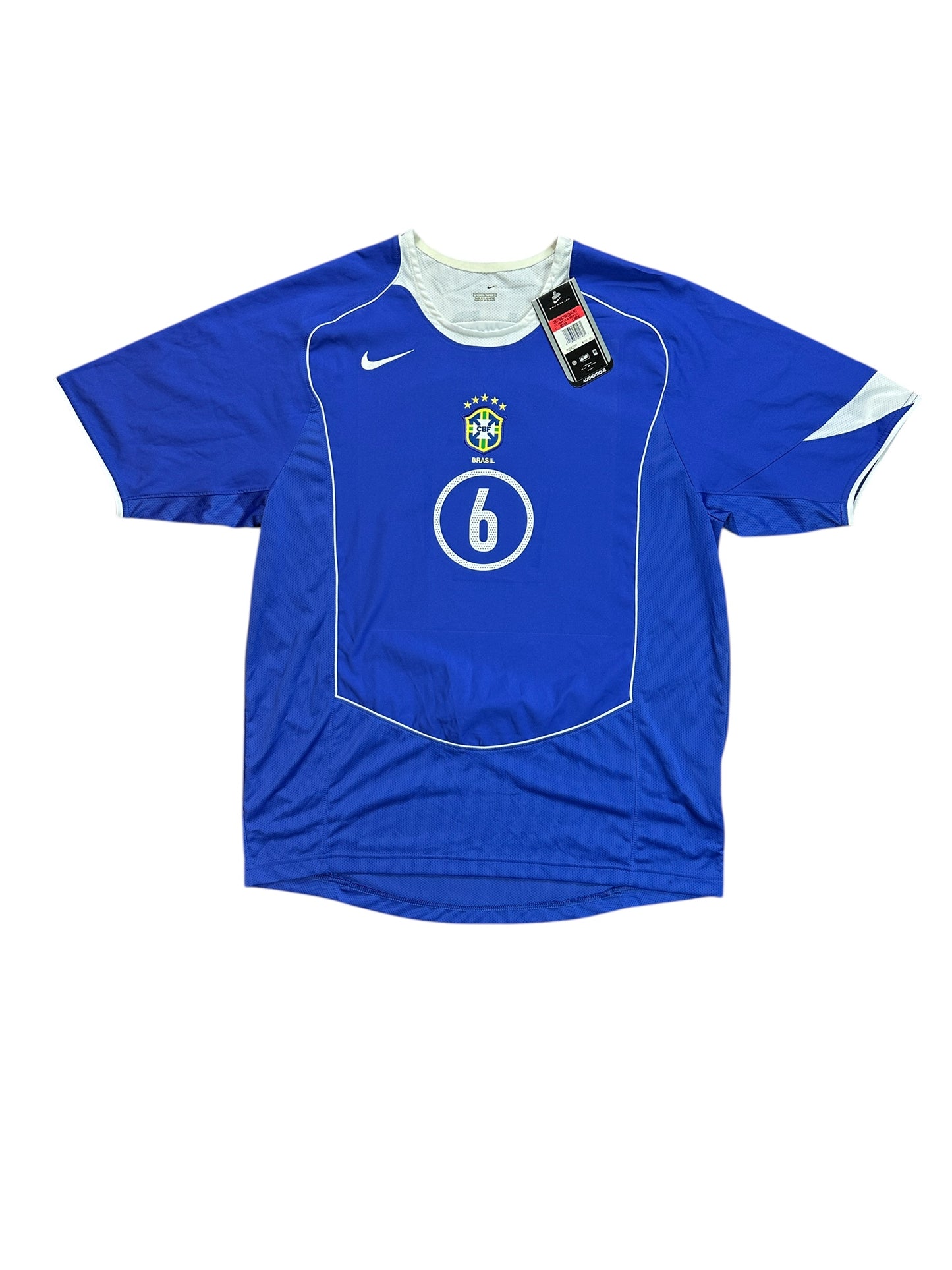 Brazil 2004 Roberto Carlos Away Jersey