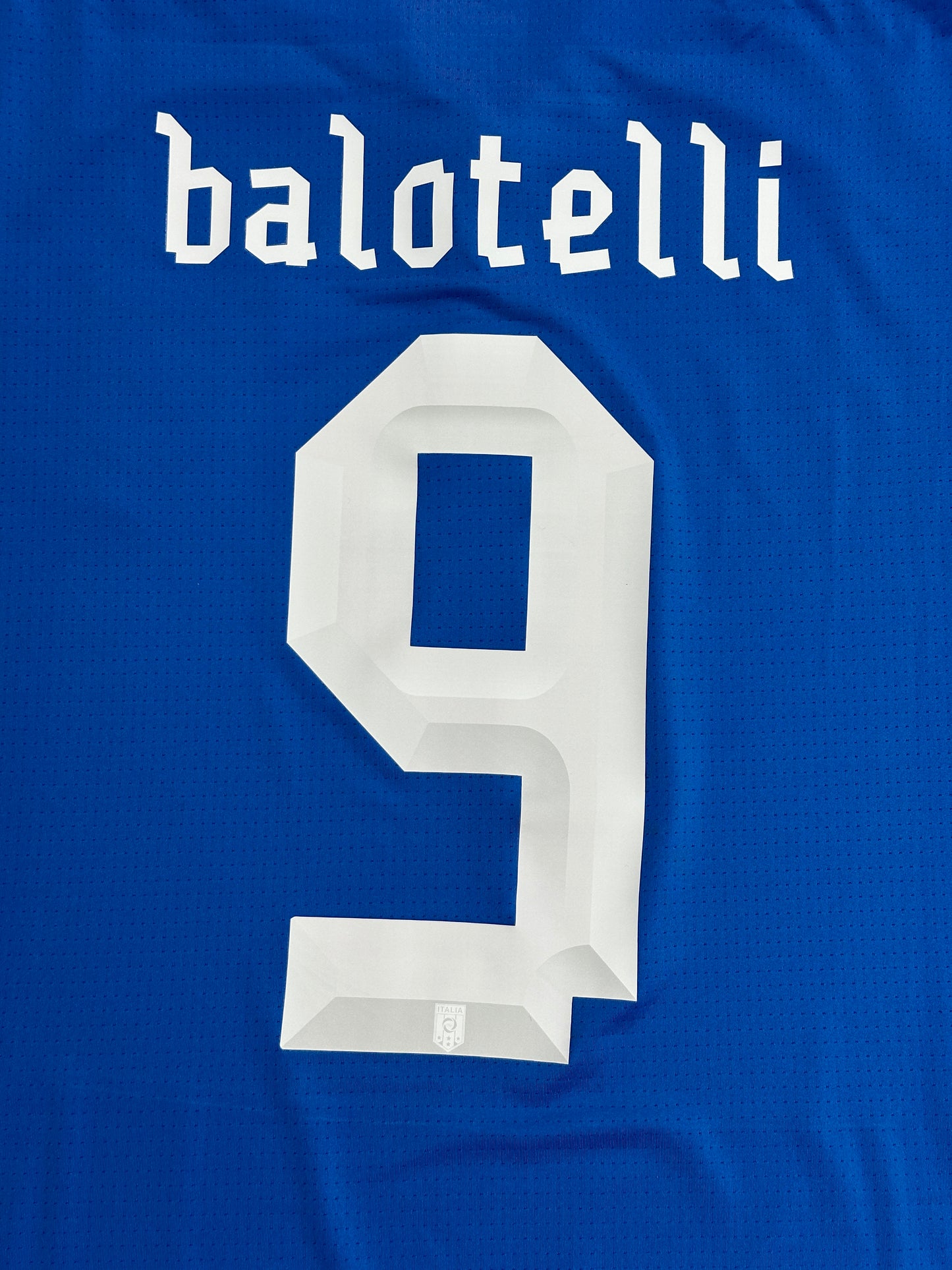 Italy 2012 Balotelli Home Jersey (Player Version)