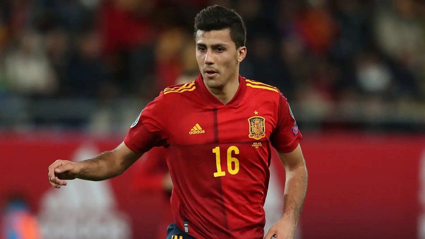 Spain 2020 Rodri Home Jersey