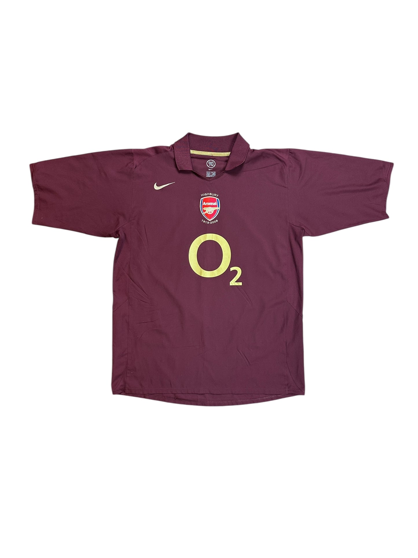 Arsenal 2005/06 Bergkamp Home Jersey