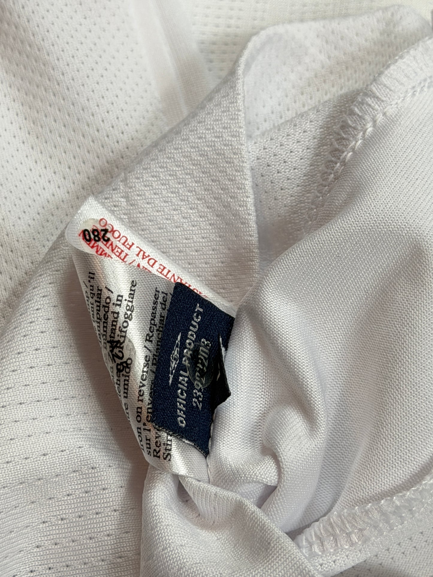 England 2007/09 Rooney Home Jersey