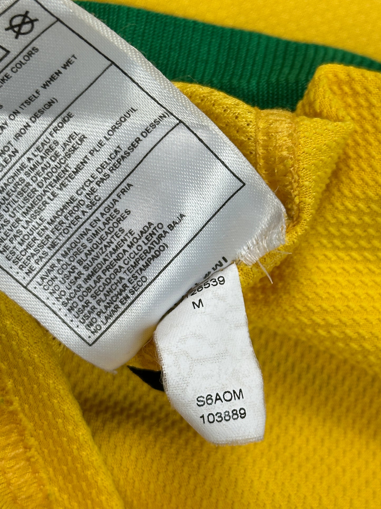 Brazil 2006 Ronaldo Home Jersey