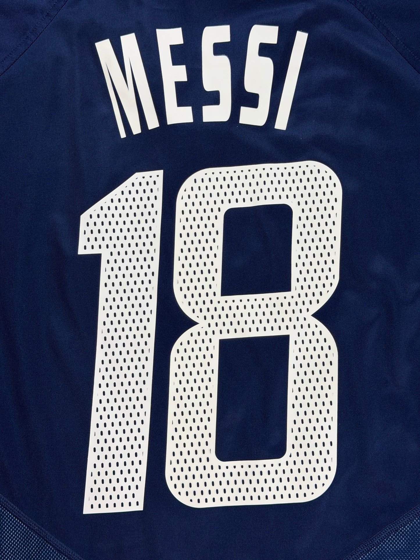 Argentina 2004 Messi Away Jersey